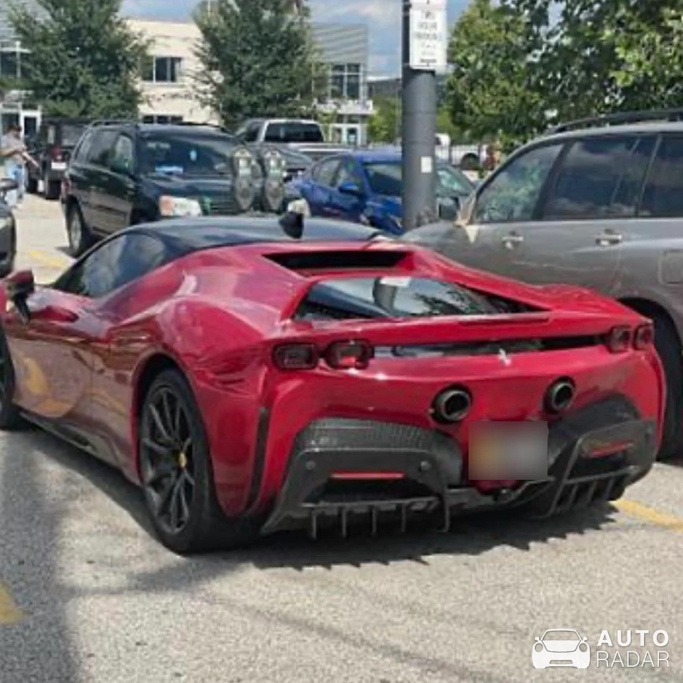 Ferrari SF90 Stradale spotted in Chagrin Falls, United States