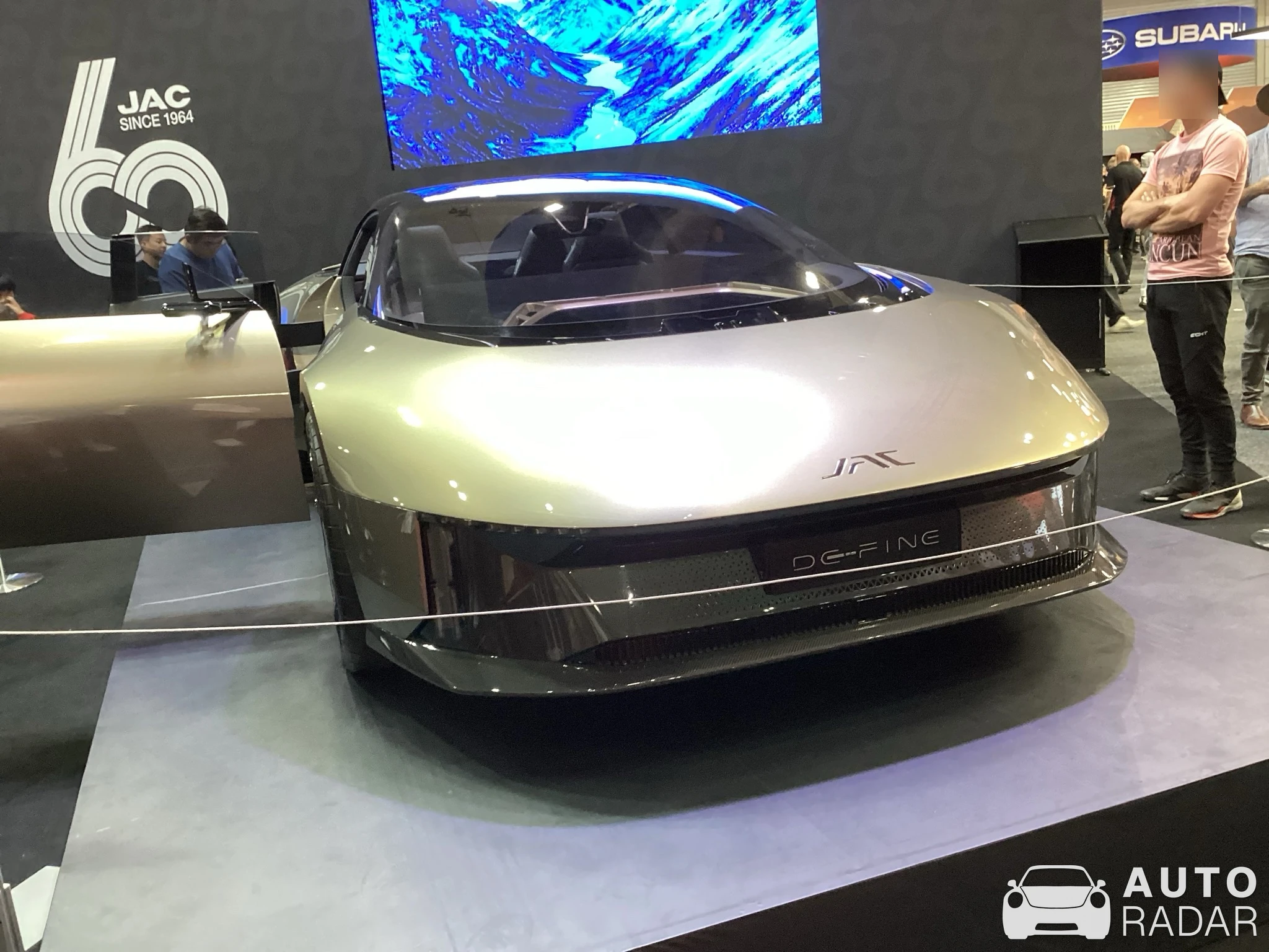 JAC De-Fine Concept spotted in South Wharf, Australia