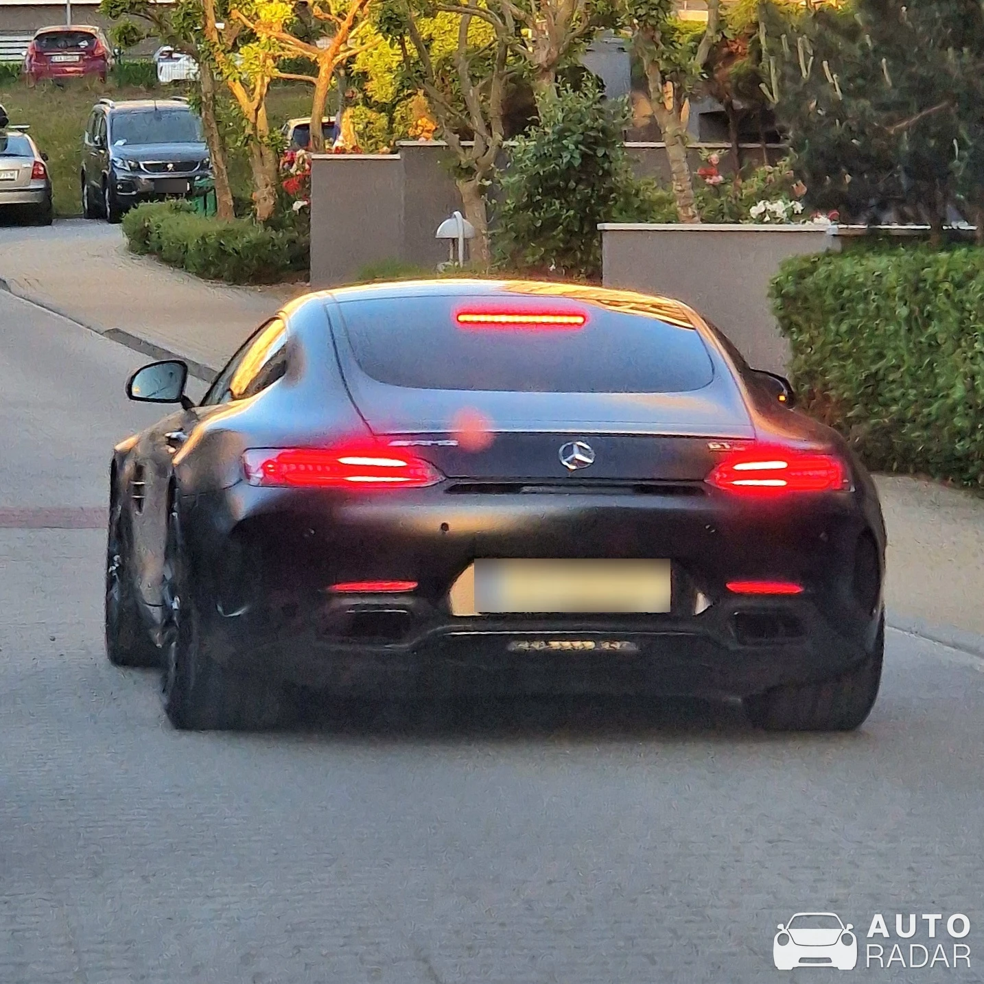 Mercedes-AMG GT C Edition 50 C190 spotted in Kraków