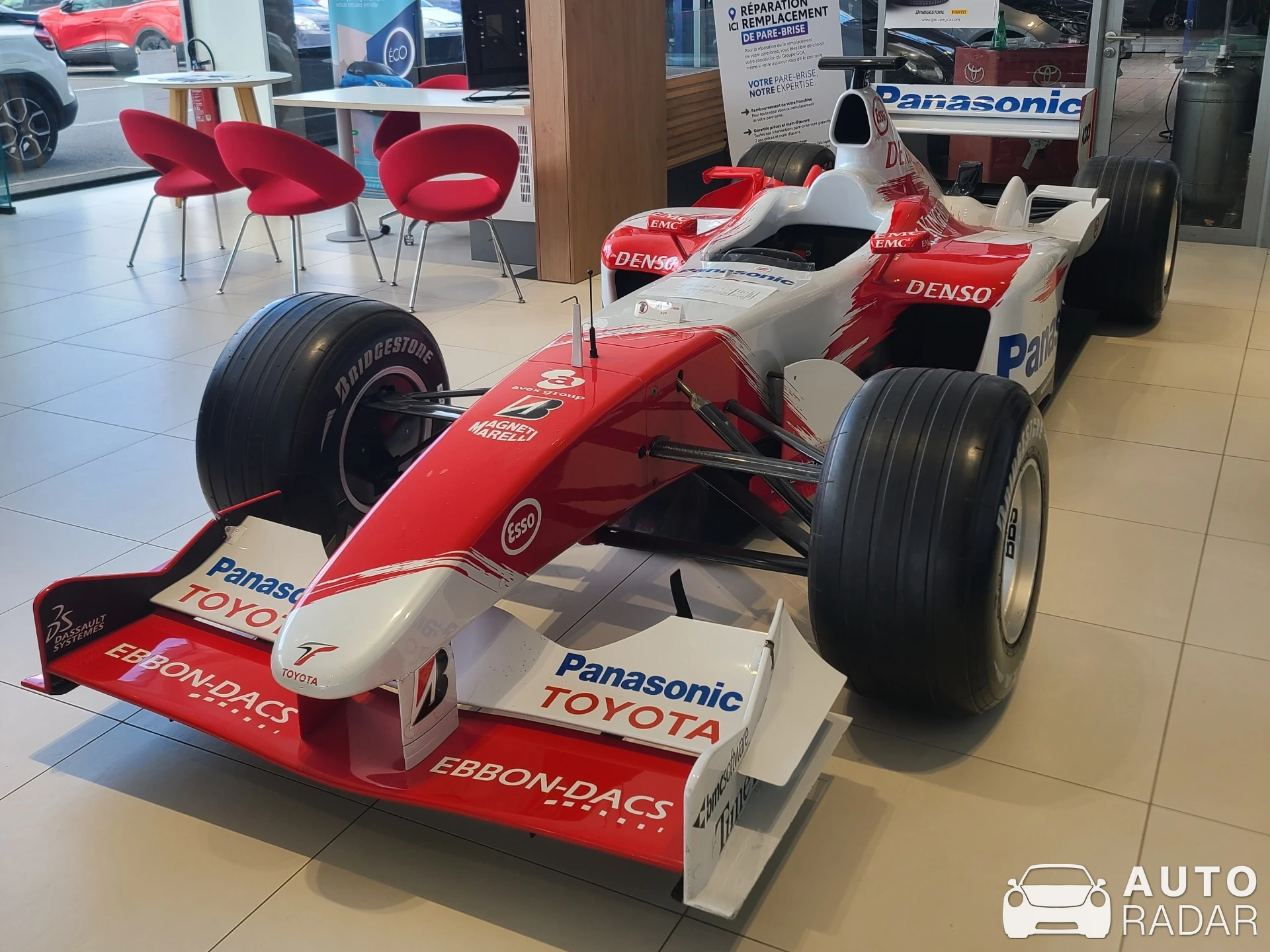 Toyota TF102 spotted