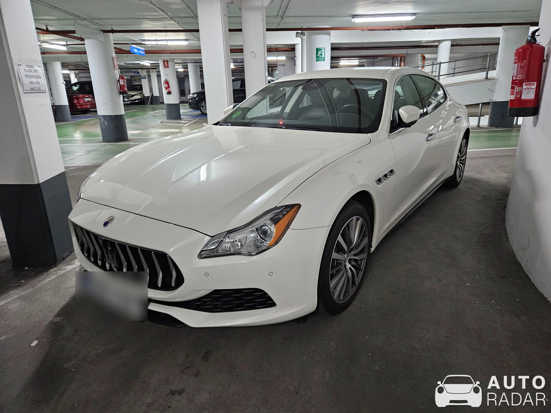 Maserati Quattroporte S Q4 2017 spotted in Zaragoza, España