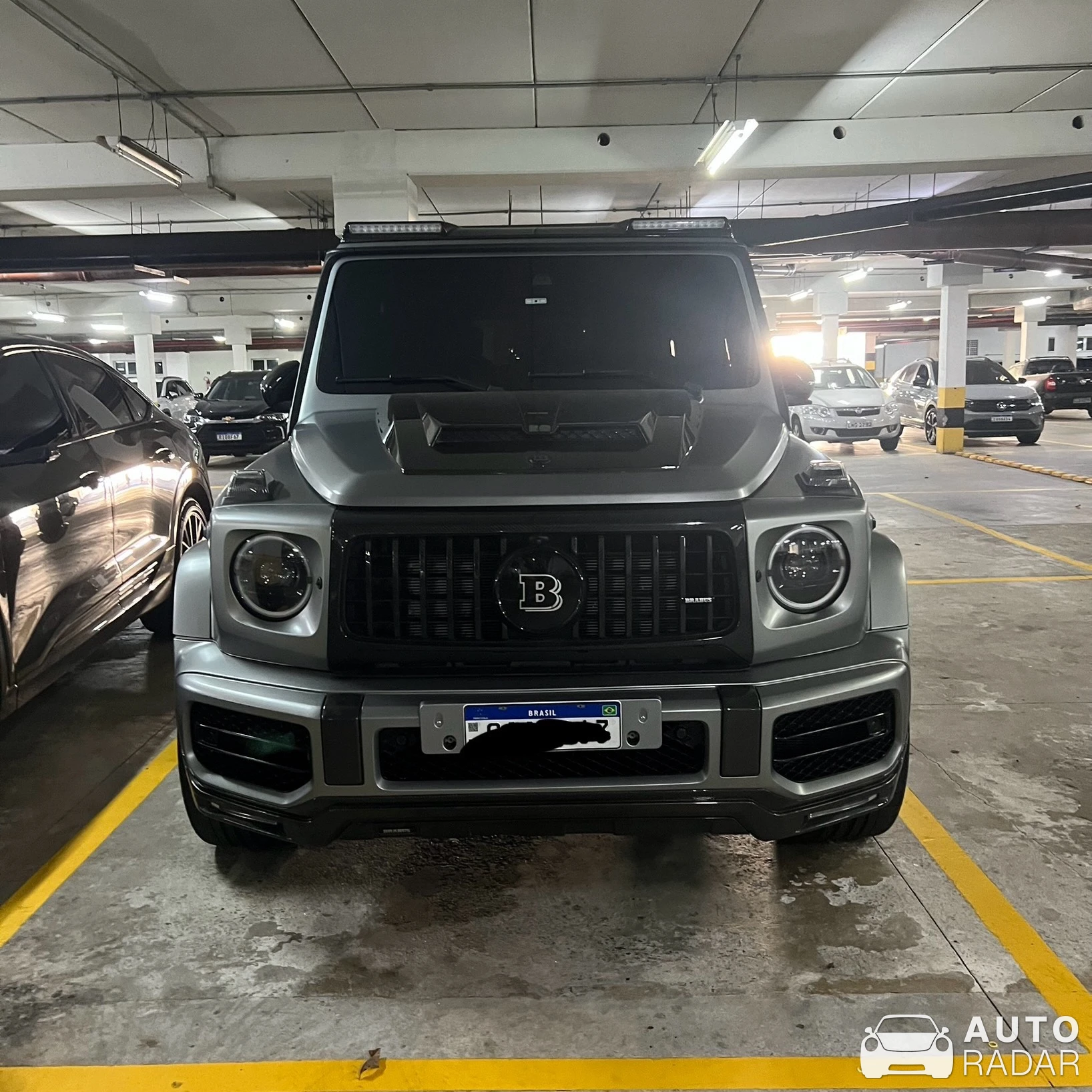 Mercedes-AMG Brabus G 63 2016 spotted in Barra da Tijuca, Brazil