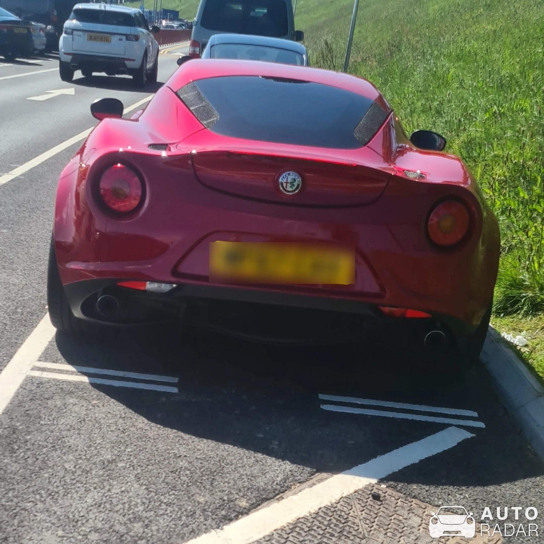 Alfa Romeo 4C Coupé spotted in Rhos on Sea, United Kingdom