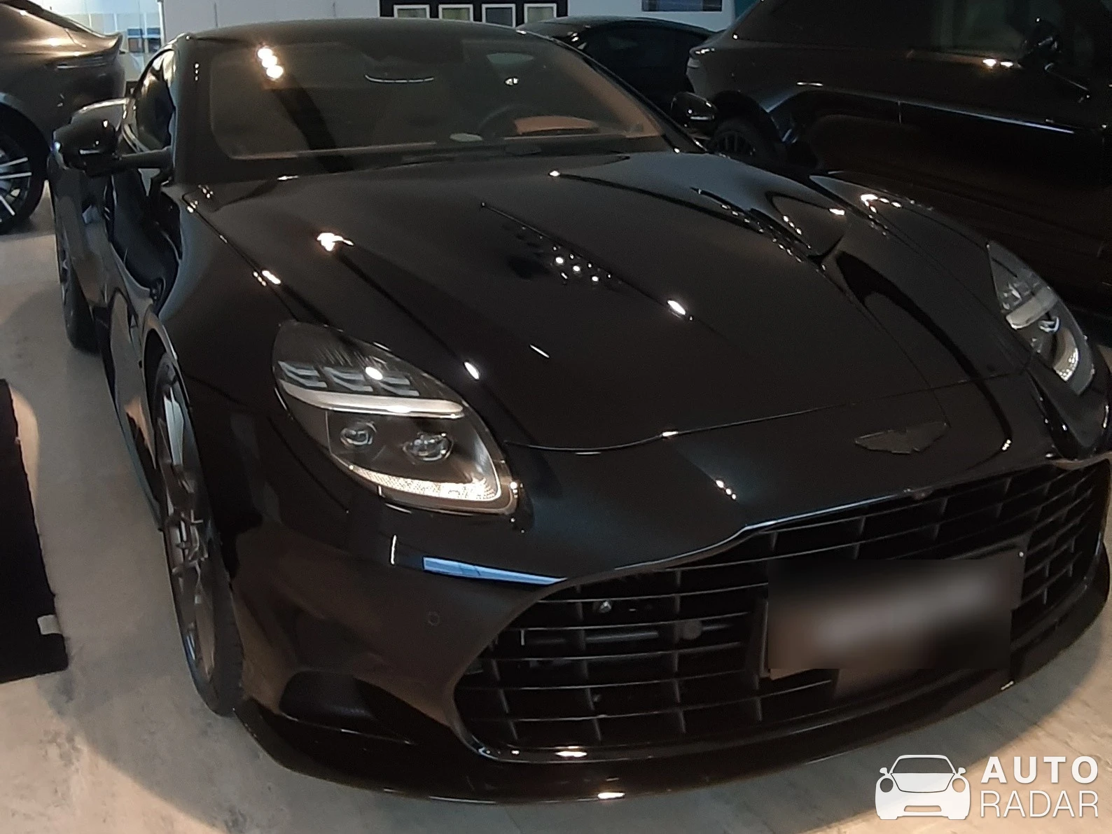 Aston Martin Vanquish spotted in Wommelgem, Belgium