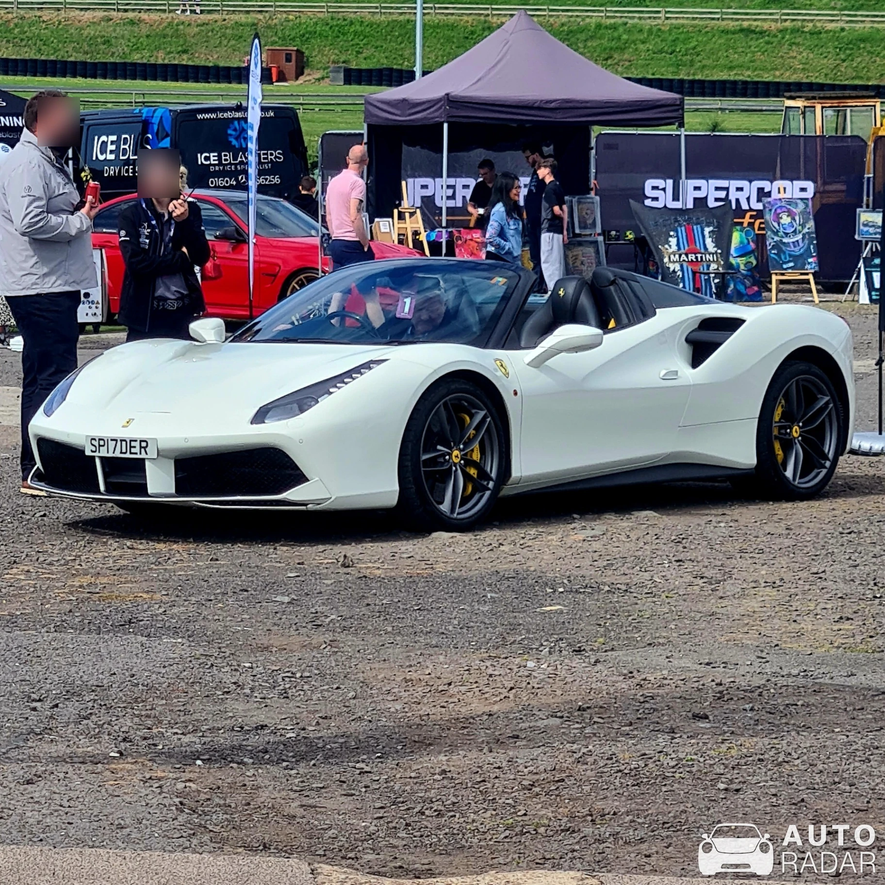 Ferrari 488 Spider spotted in Leicestershire, United Kingdom