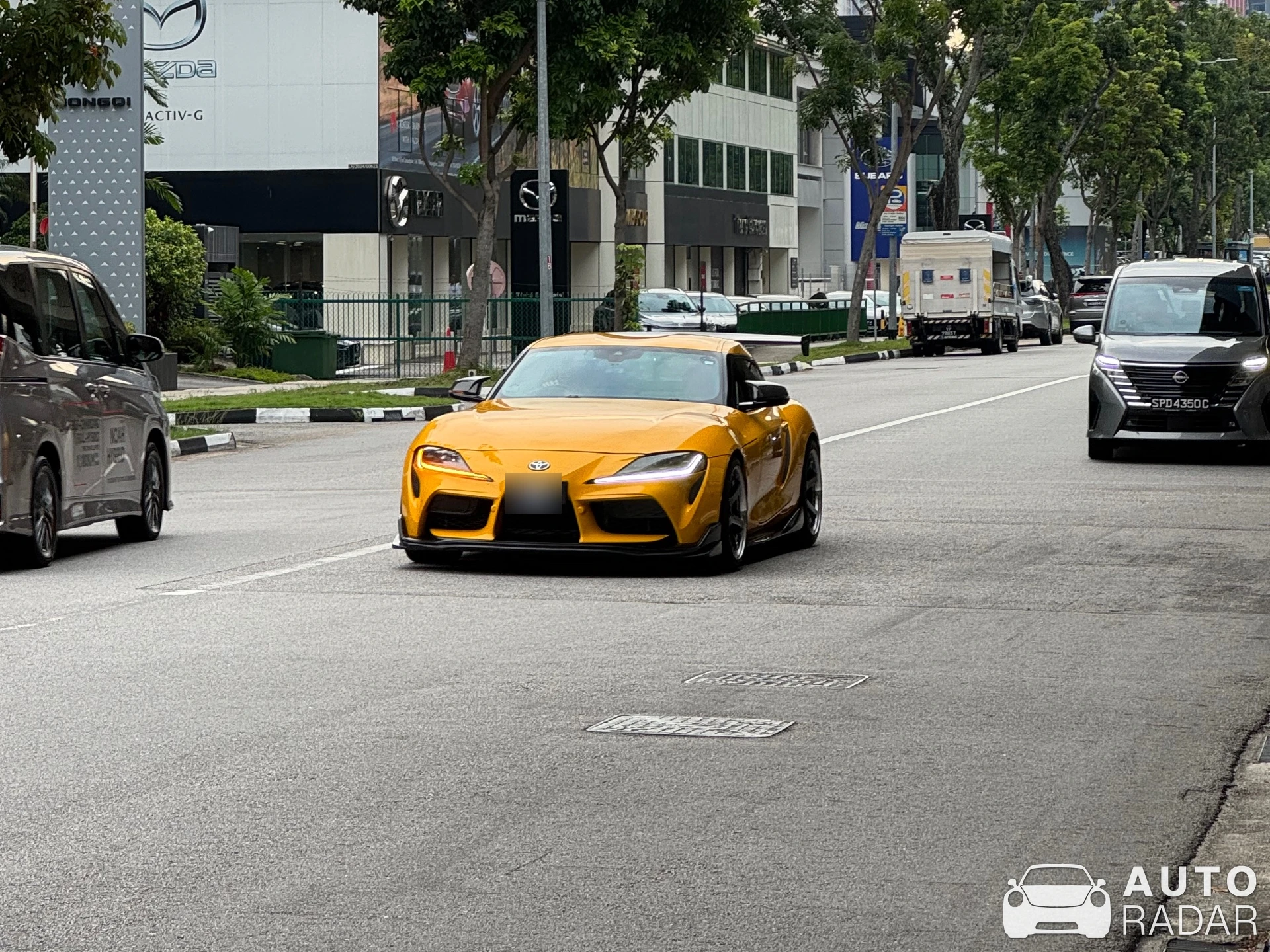 Toyota GR Supra A90 3.0 spotted in Singapore