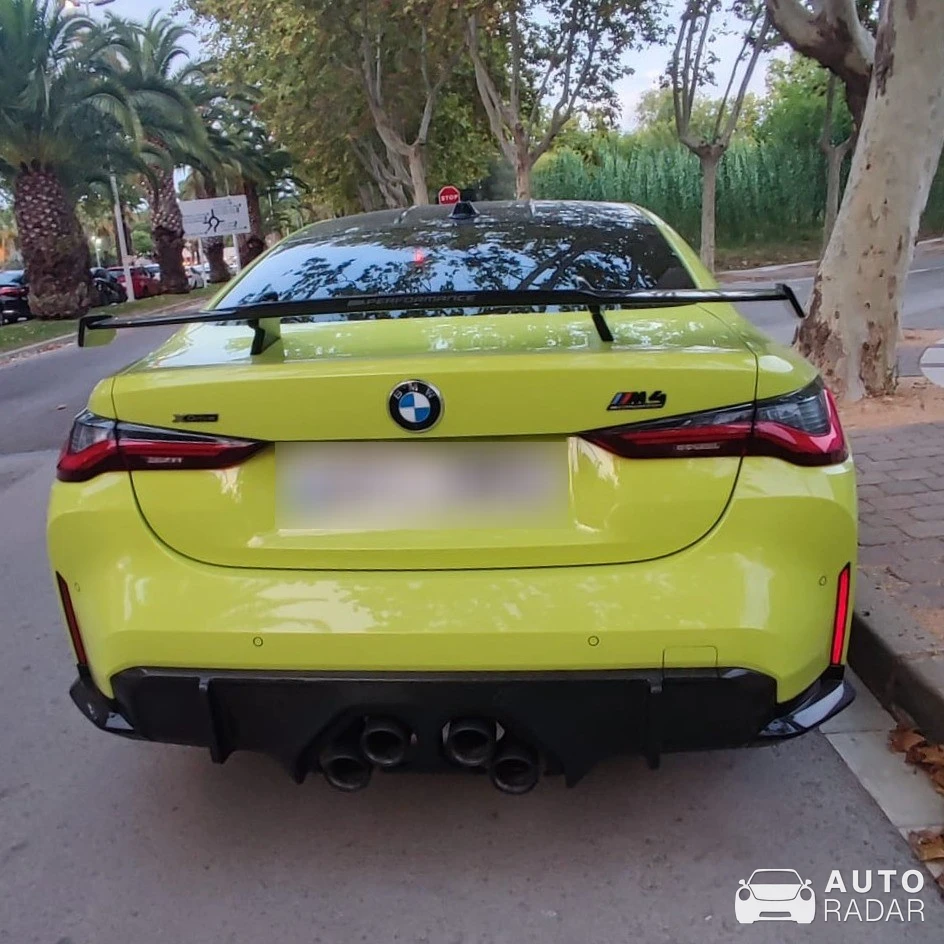 BMW M4 G82 Coupé Competition Aero Dynamics Design spotted in Platja d'Aro i S'Agaró