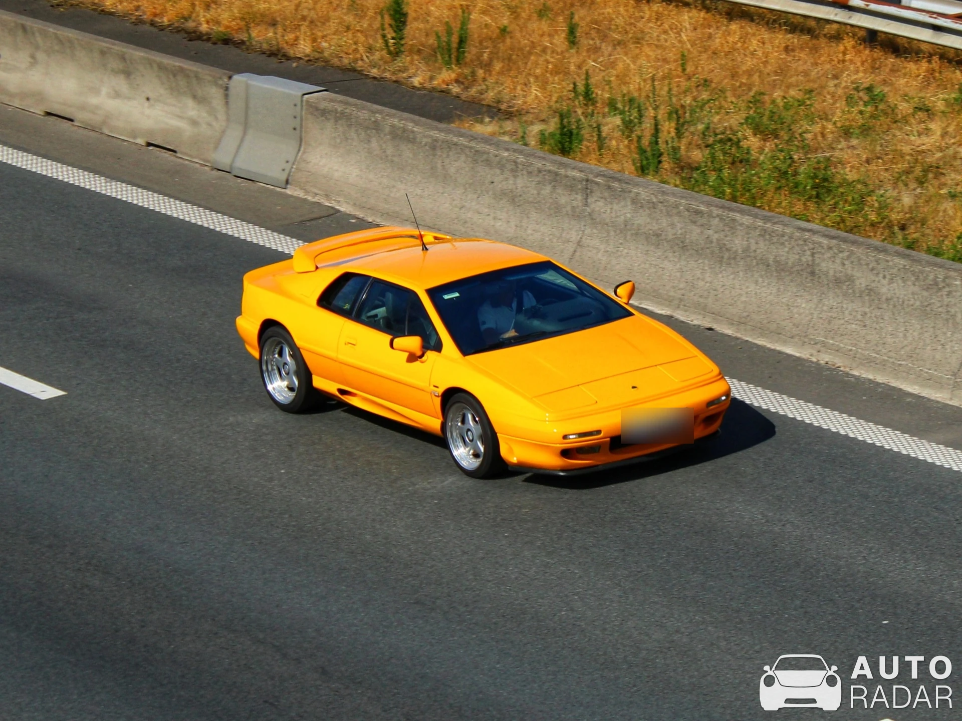 Lotus Esprit SE spotted in Brecht
