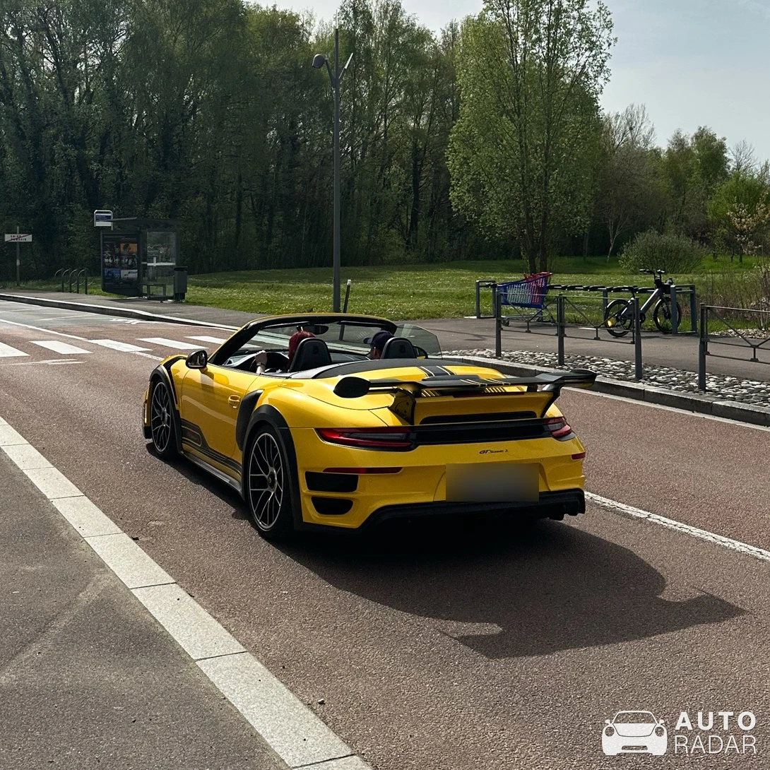 Porsche TechArt 992 GTstreet R Cabriolet spotted in Divonne-les-Bains