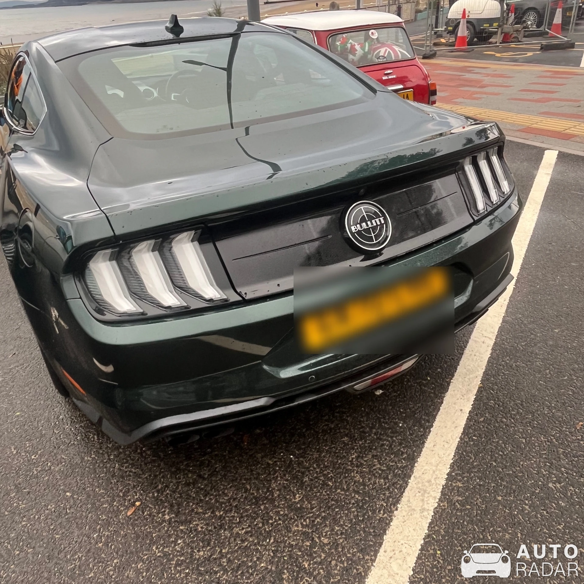 Ford Mustang Bullitt spotted in Rhos on Sea, United Kingdom
