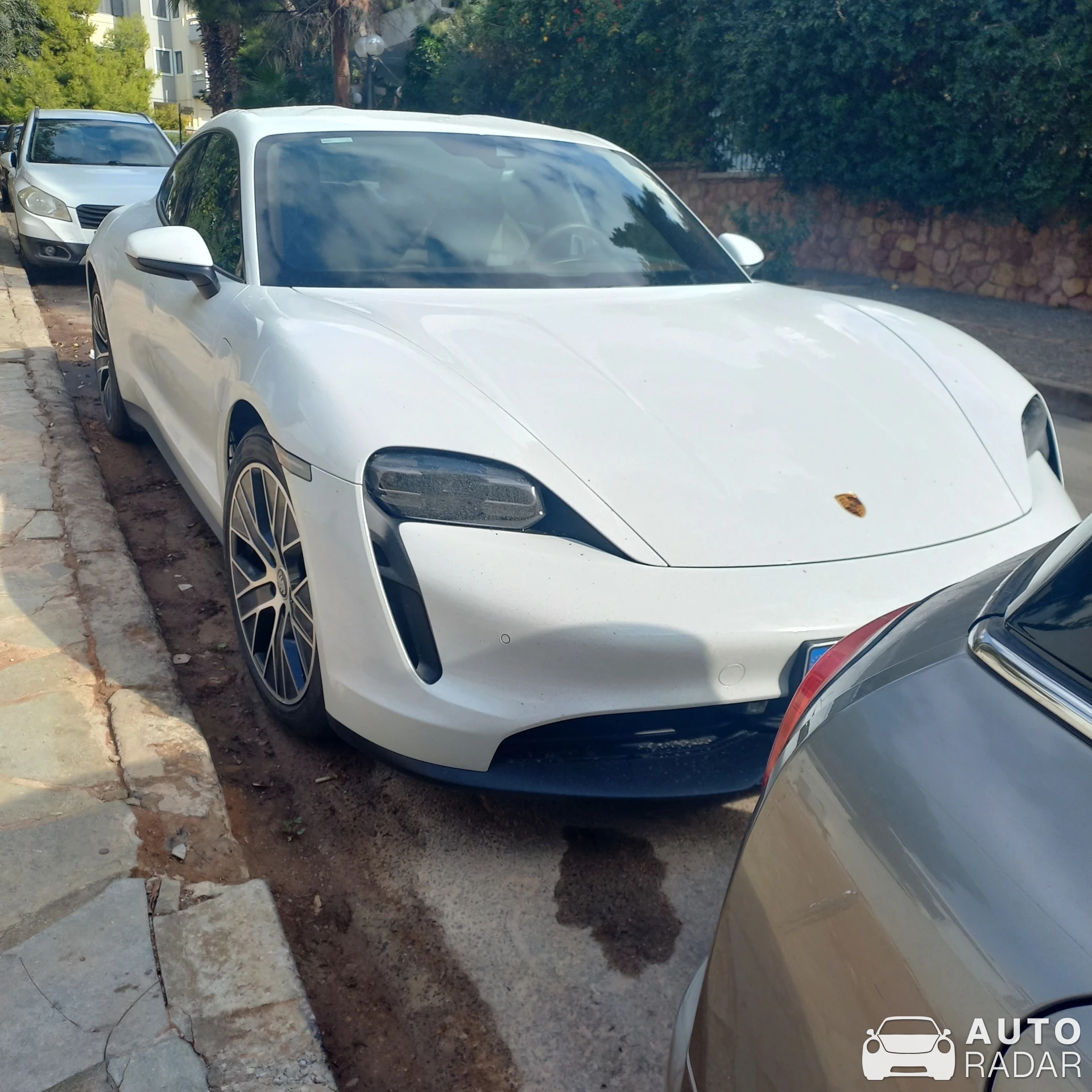 Porsche Taycan spotted in Voula, Greece