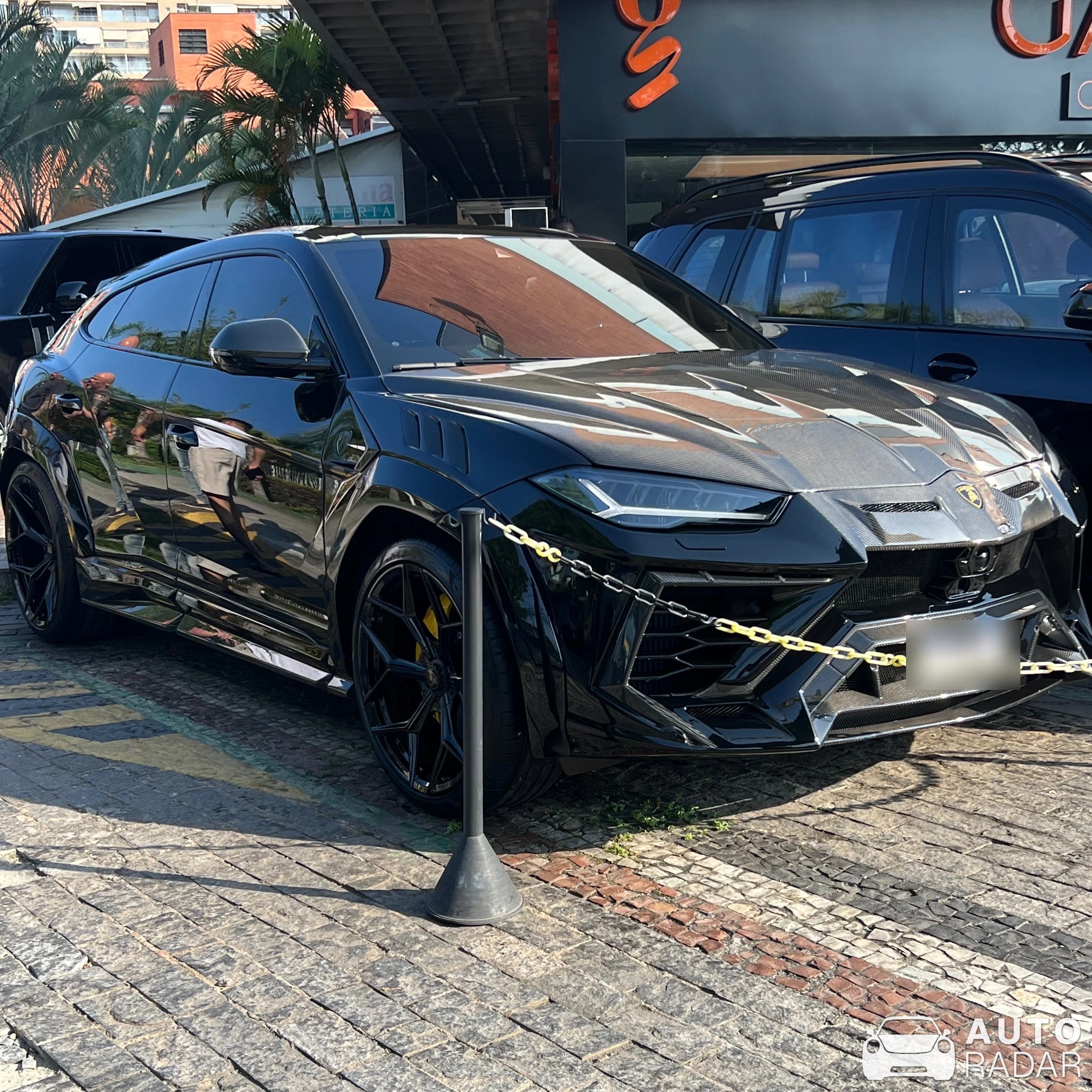 Lamborghini Urus Mansory spotted in Barra da Tijuca, Brazil