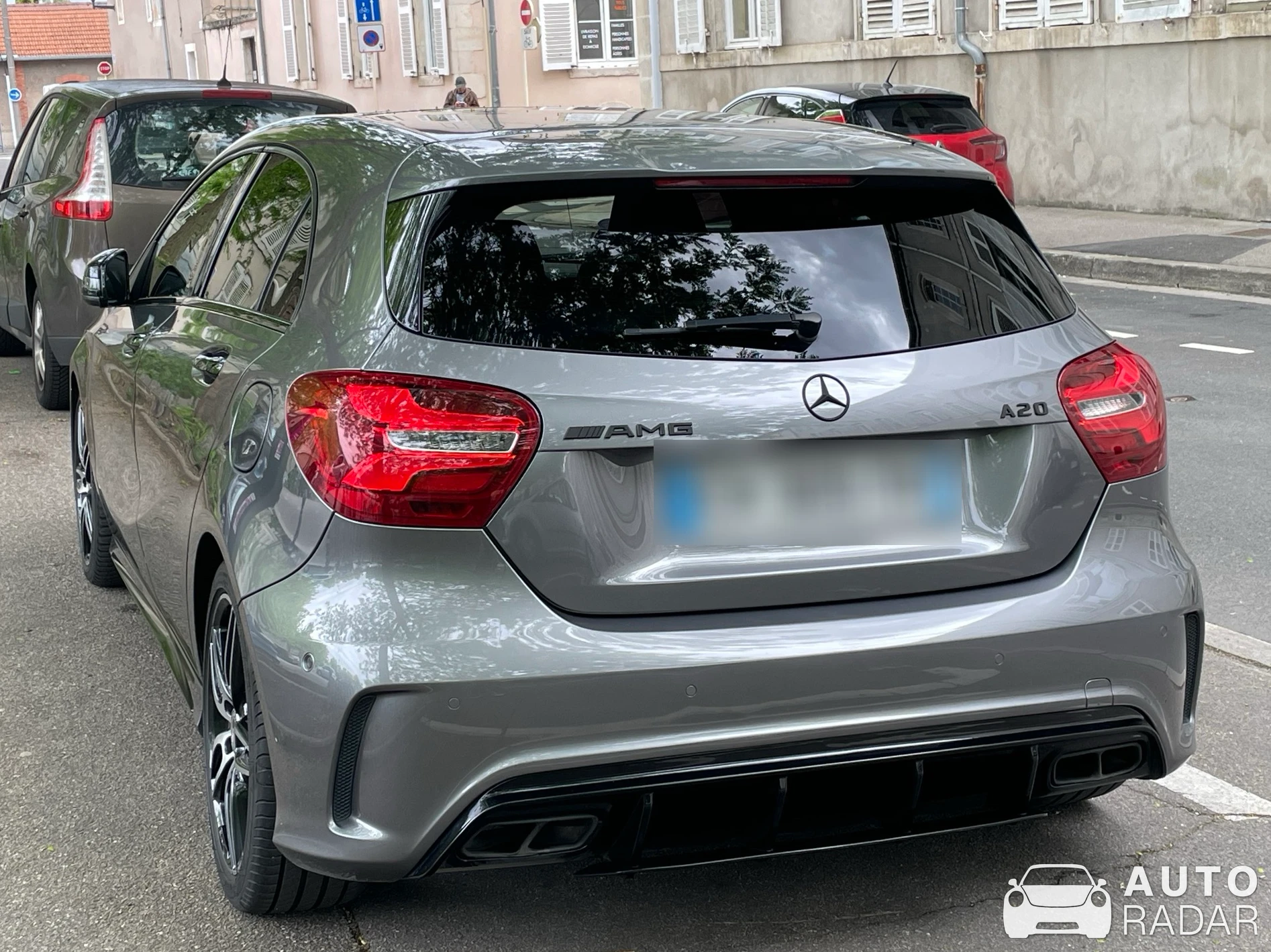 Mercedes-Benz W176 A 45 AMG spotted in Toul