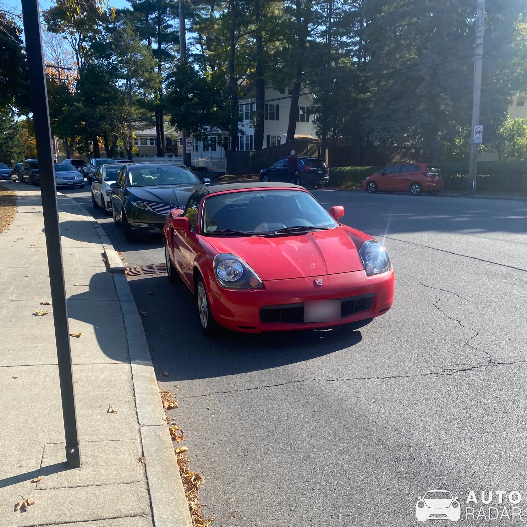 Toyota MR2 Spyder spotted in Brookline, United States