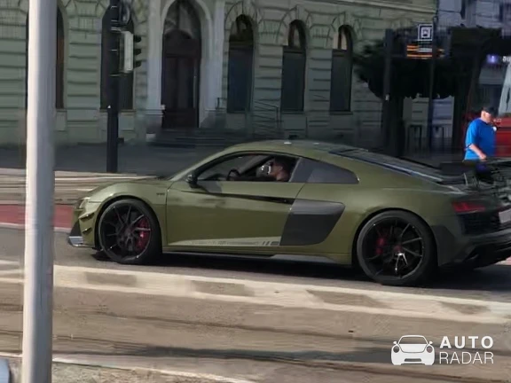 Audi MTM R8 V10 spotted in Bratislava