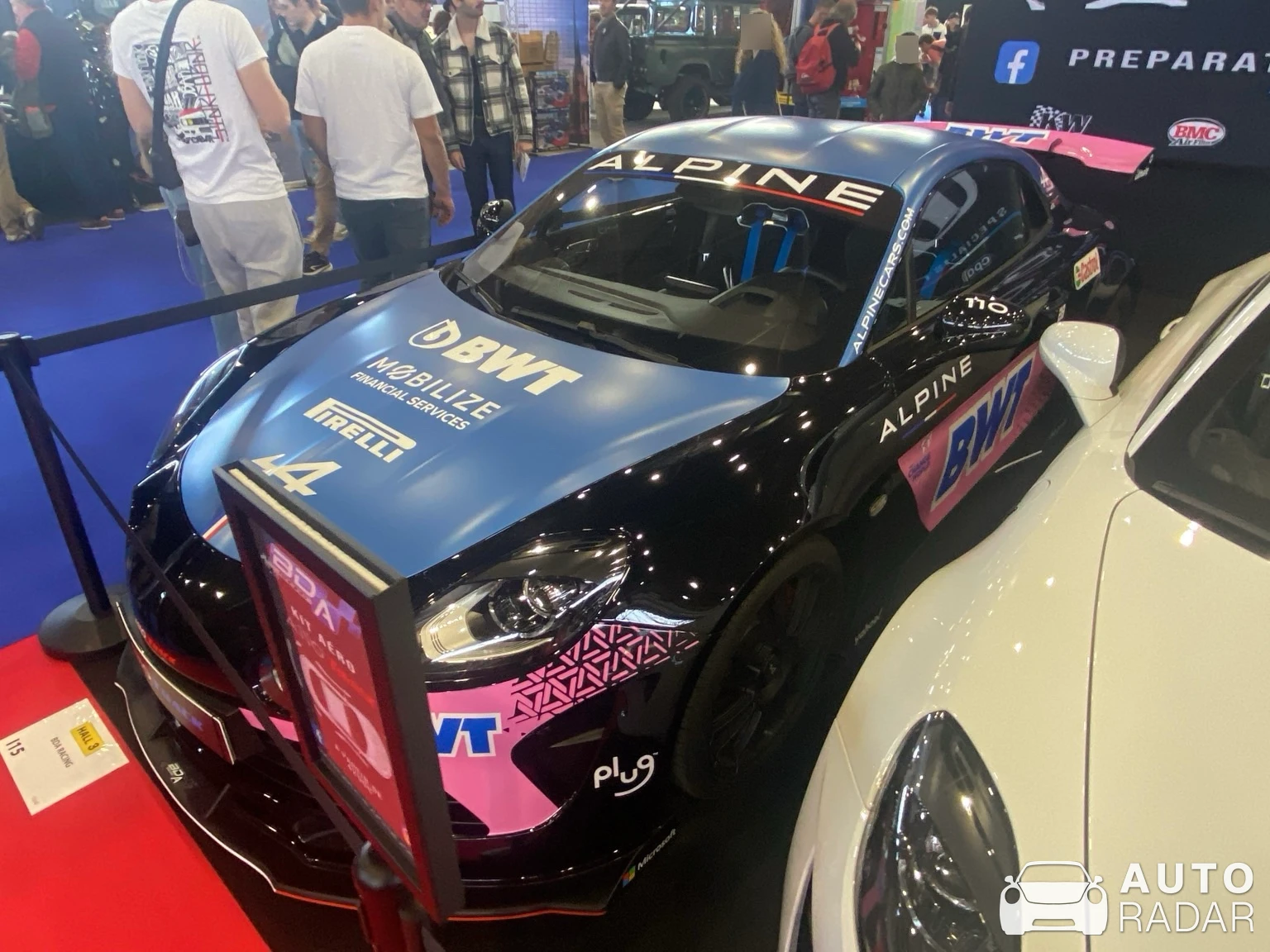 Alpine A110 Cup spotted in Le Moulinet-sur-Solin