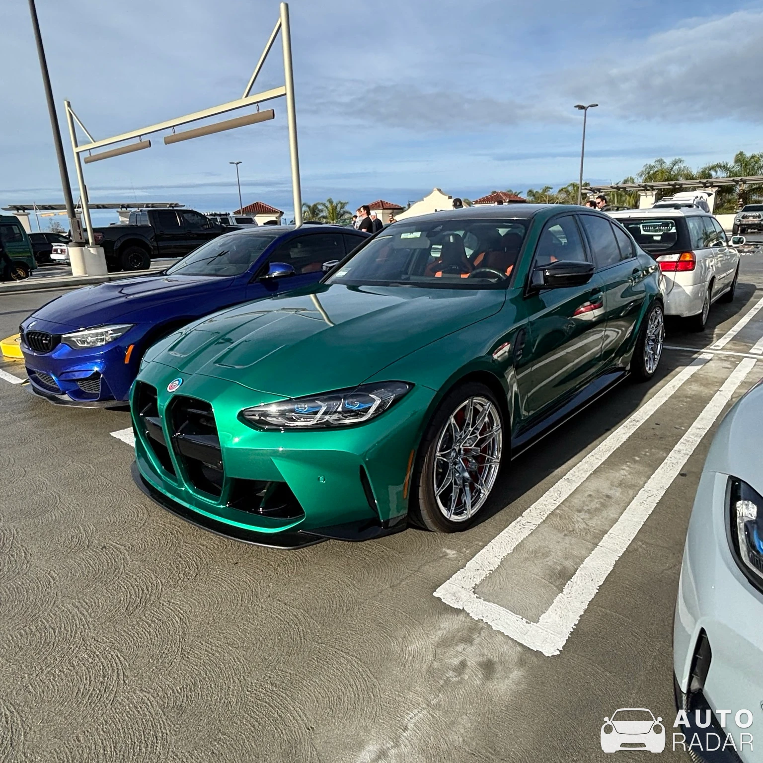 BMW M3 G80 Sedan Competition spotted in San Clemente, United States