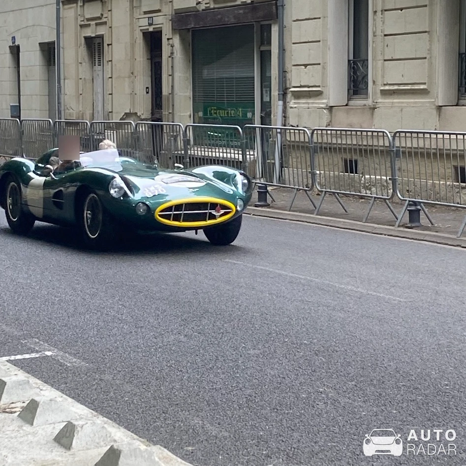 Aston Martin DBR2 spotted in Chinon