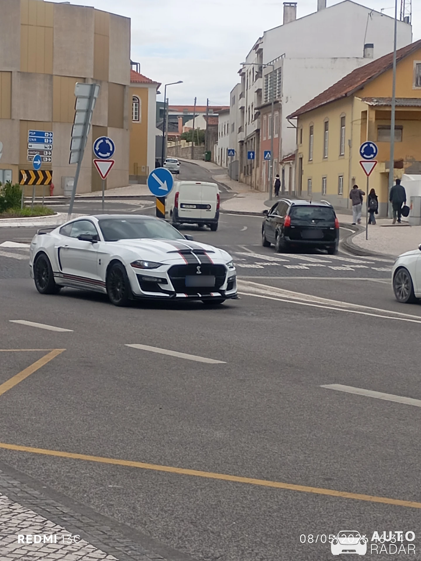 Ford Mustang Shelby GT500 spotted in Leiria