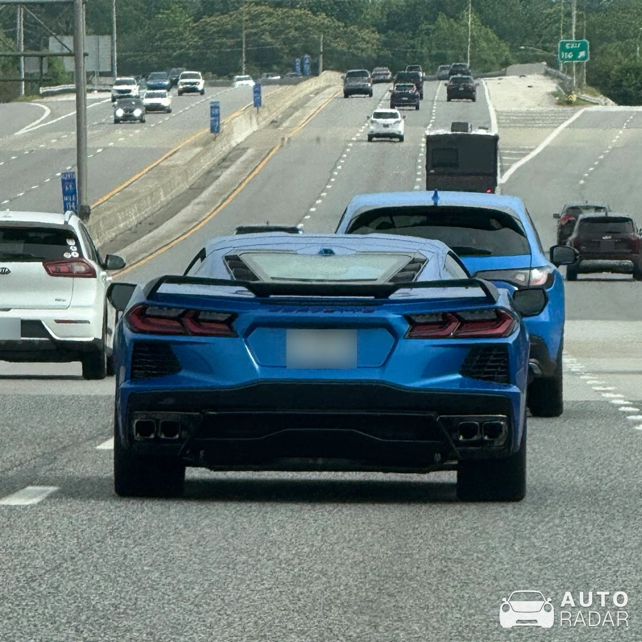Chevrolet Corvette C8 Stingray spotted in Beech Grove