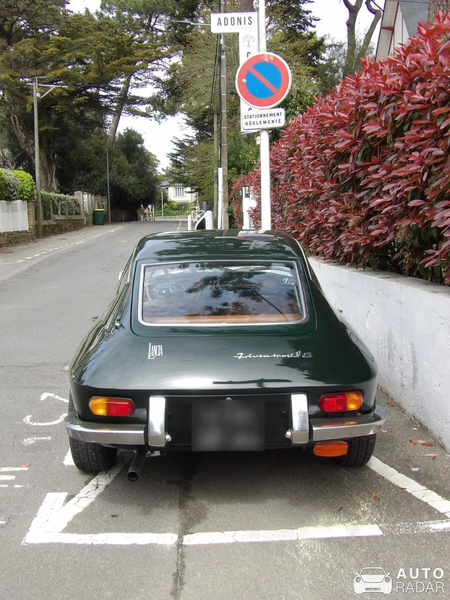 Lancia Flaminia Sport Zagato spotted in La Baule-Escoublac