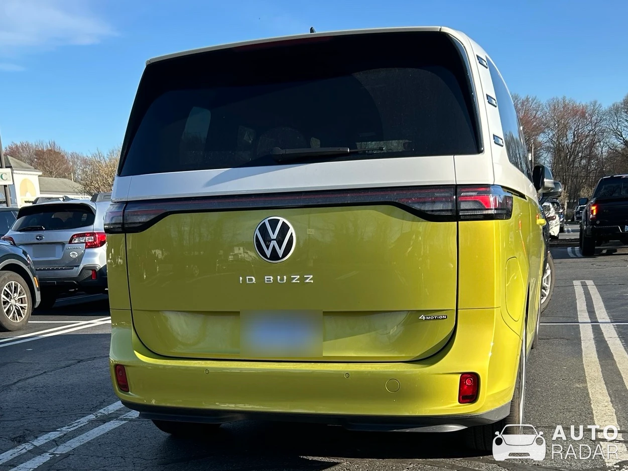 Volkswagen ID. Buzz spotted in Barrington