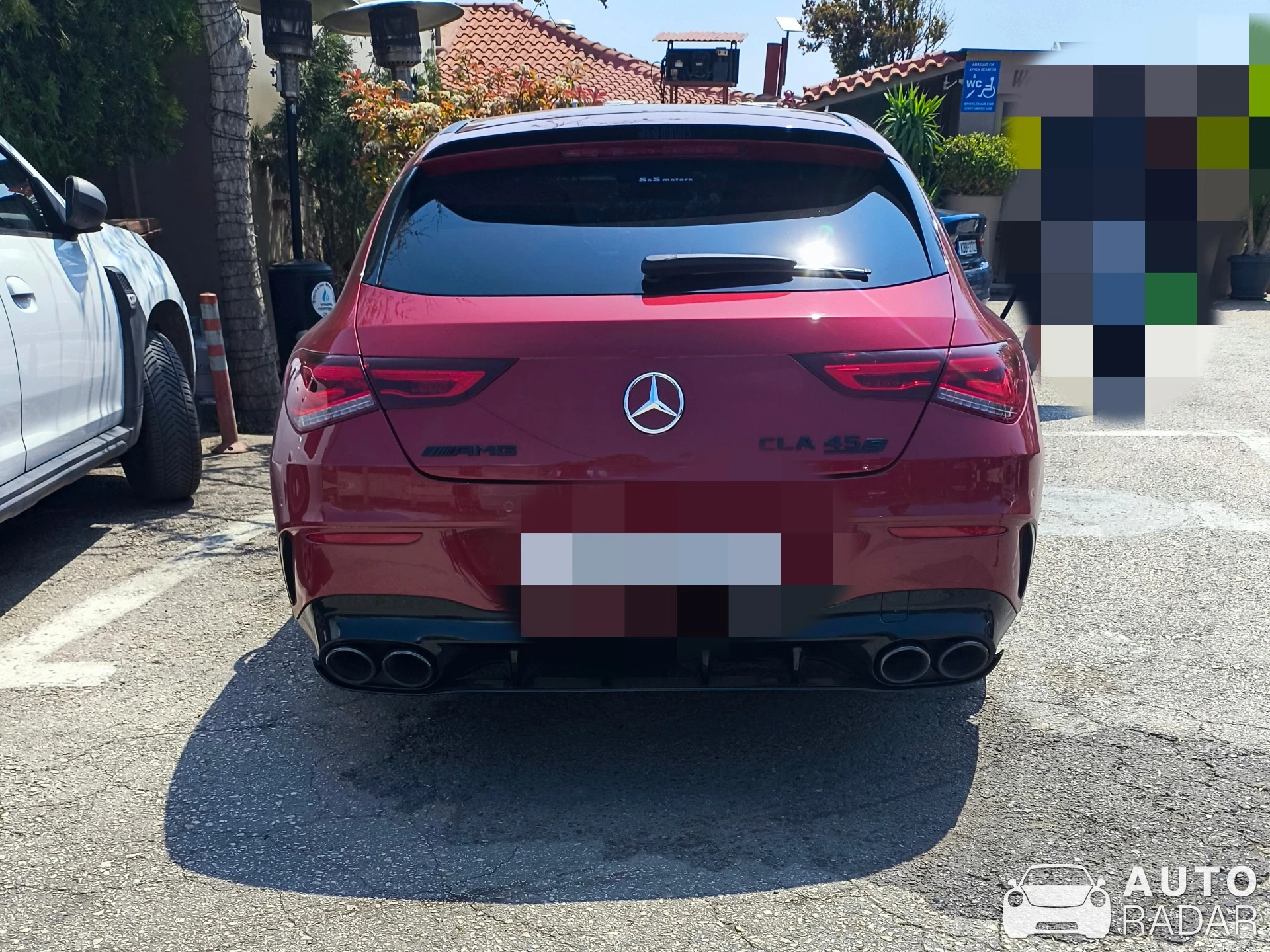 Mercedes-AMG CLA 45 Shooting Brake X118 spotted in Макри