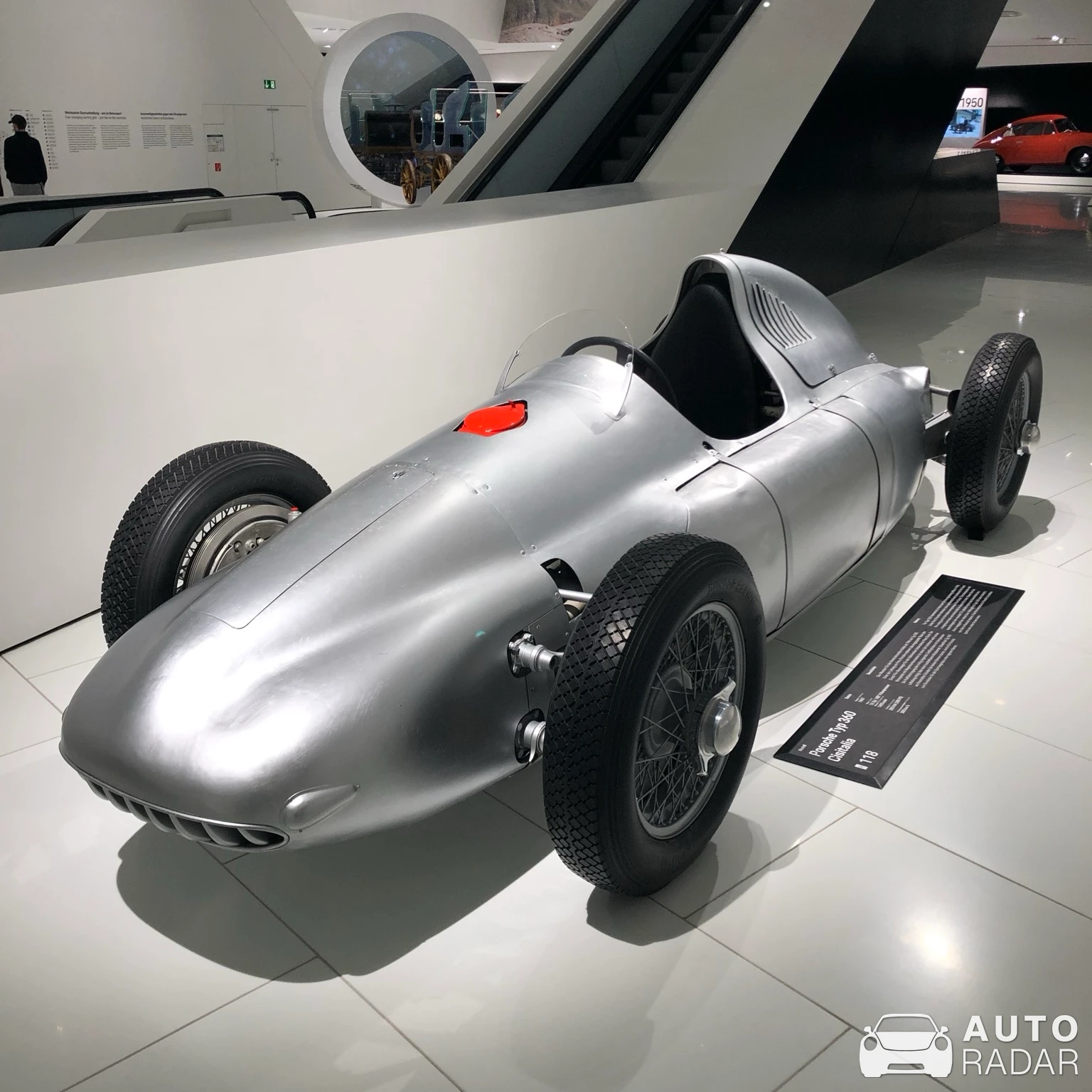 Porsche Type 360 Cisitalia spotted in Stuttgart
