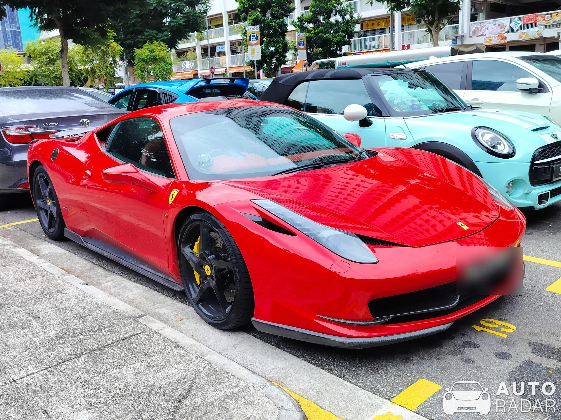 Ferrari 458 Italia spotted in Singapore, Singapore