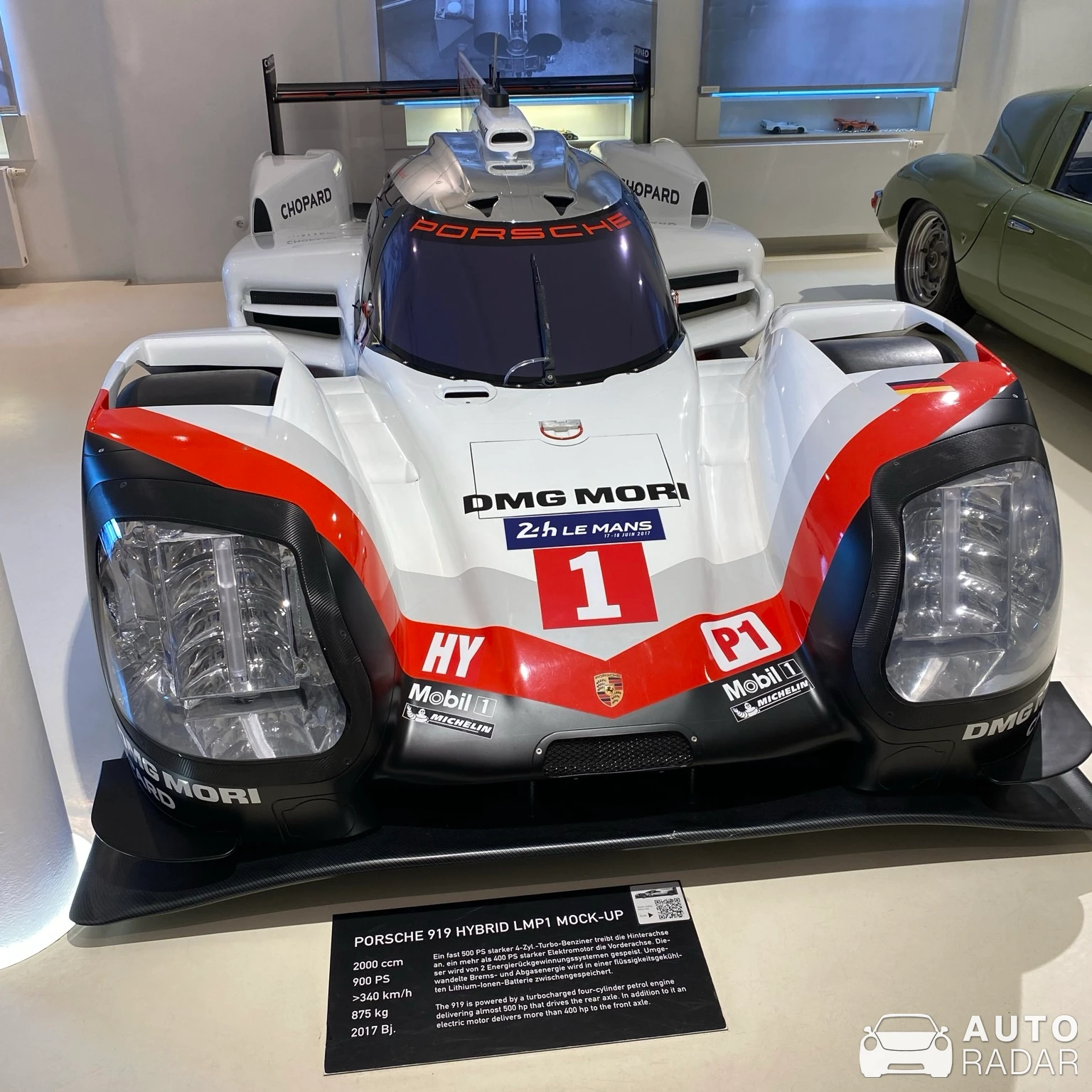 Porsche 919 Hybrid LMP1 Mock-Up spotted in Hamburg