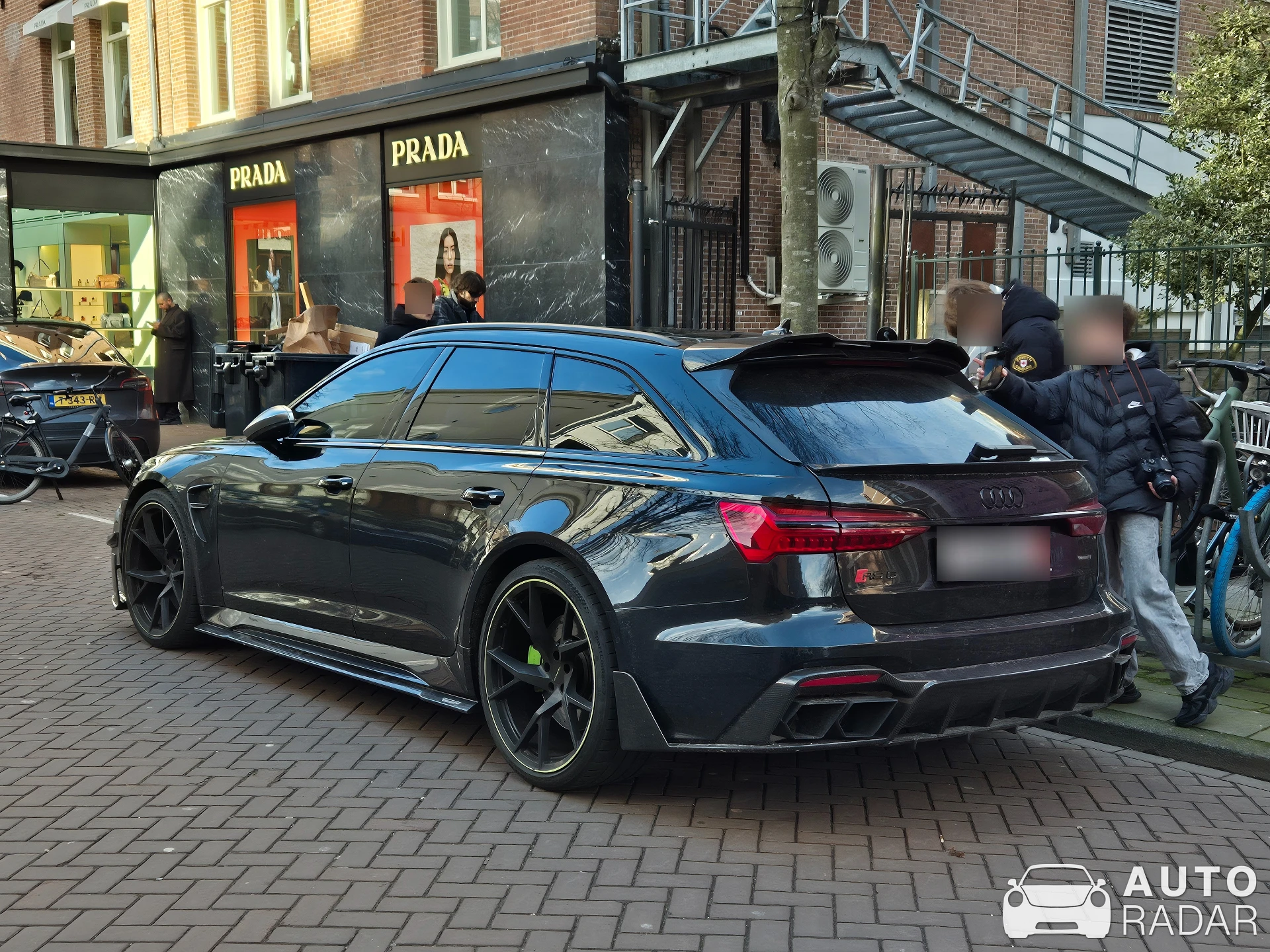 Audi MTM RS6 Avant C8 Mansory spotted in Amsterdam