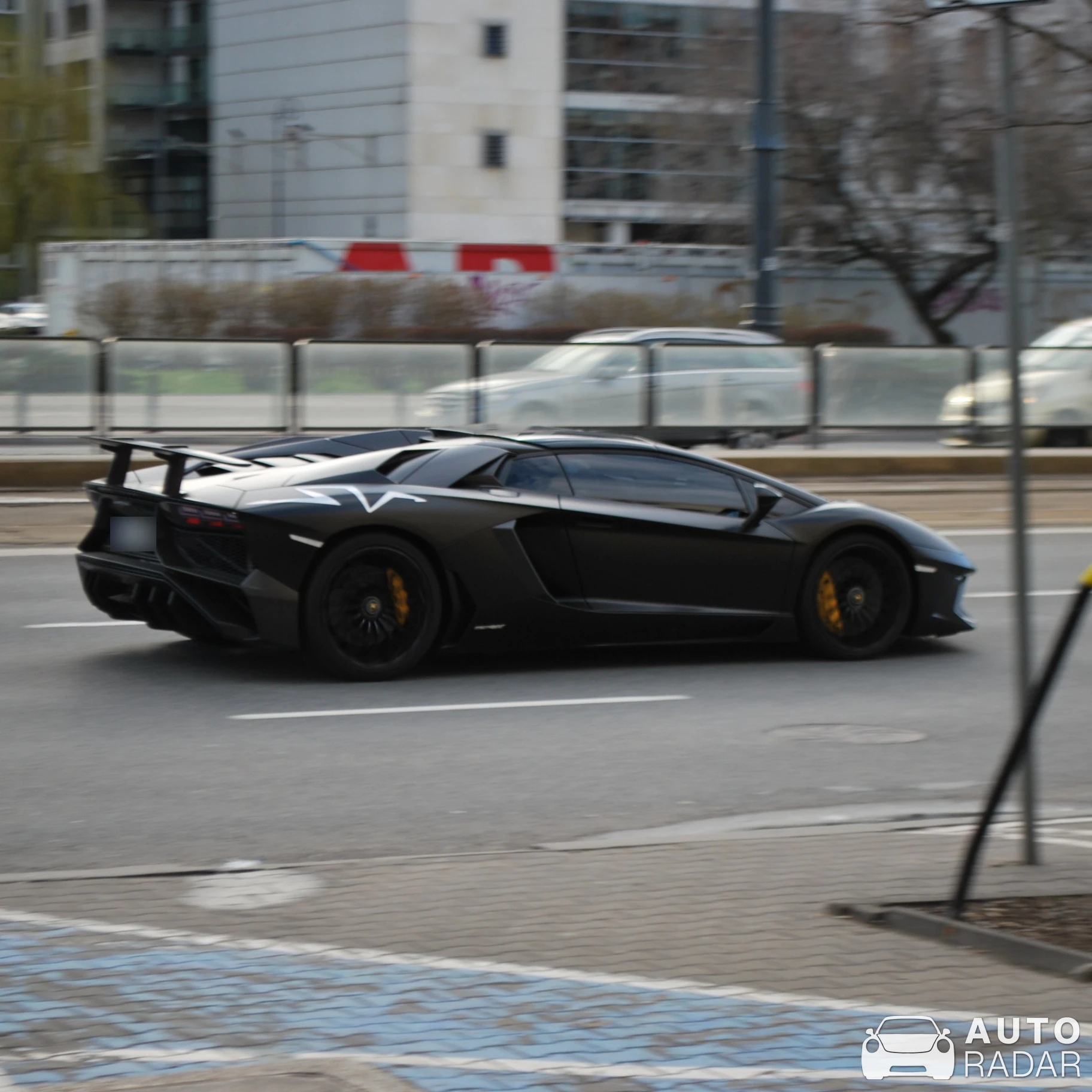 Lamborghini Aventador LP750-4 SuperVeloce Roadster spotted in Warszawa, Poland