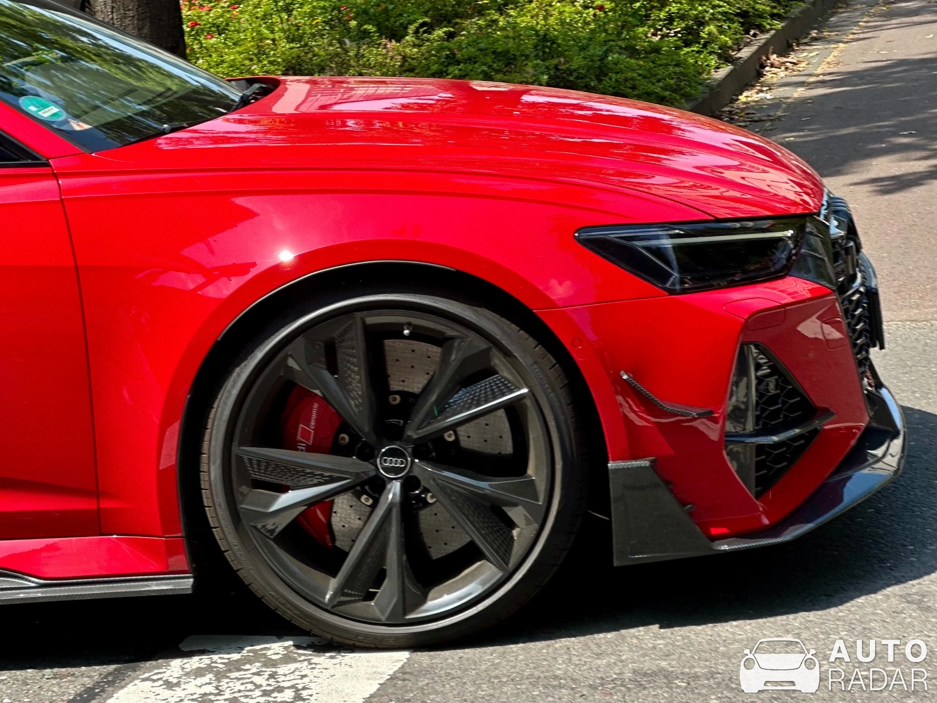 Audi RS6 Avant C8 Eventuri spotted in Rotterdam