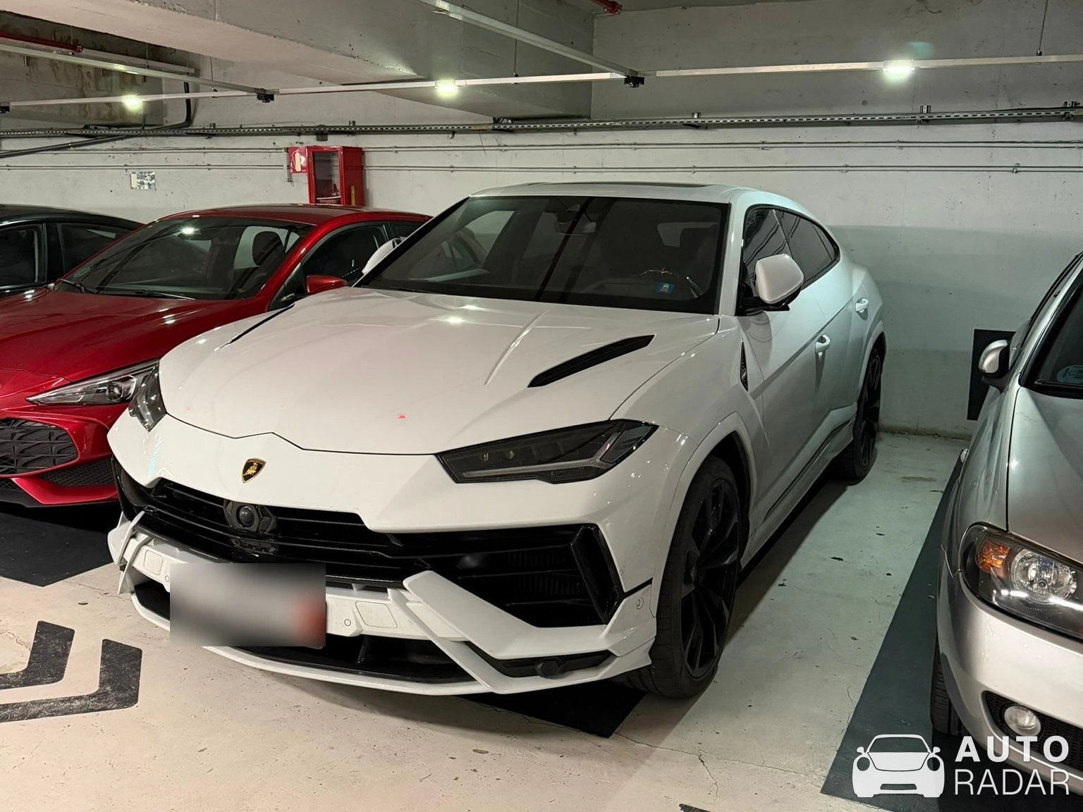 Lamborghini Urus spotted in Barcelona, Spain