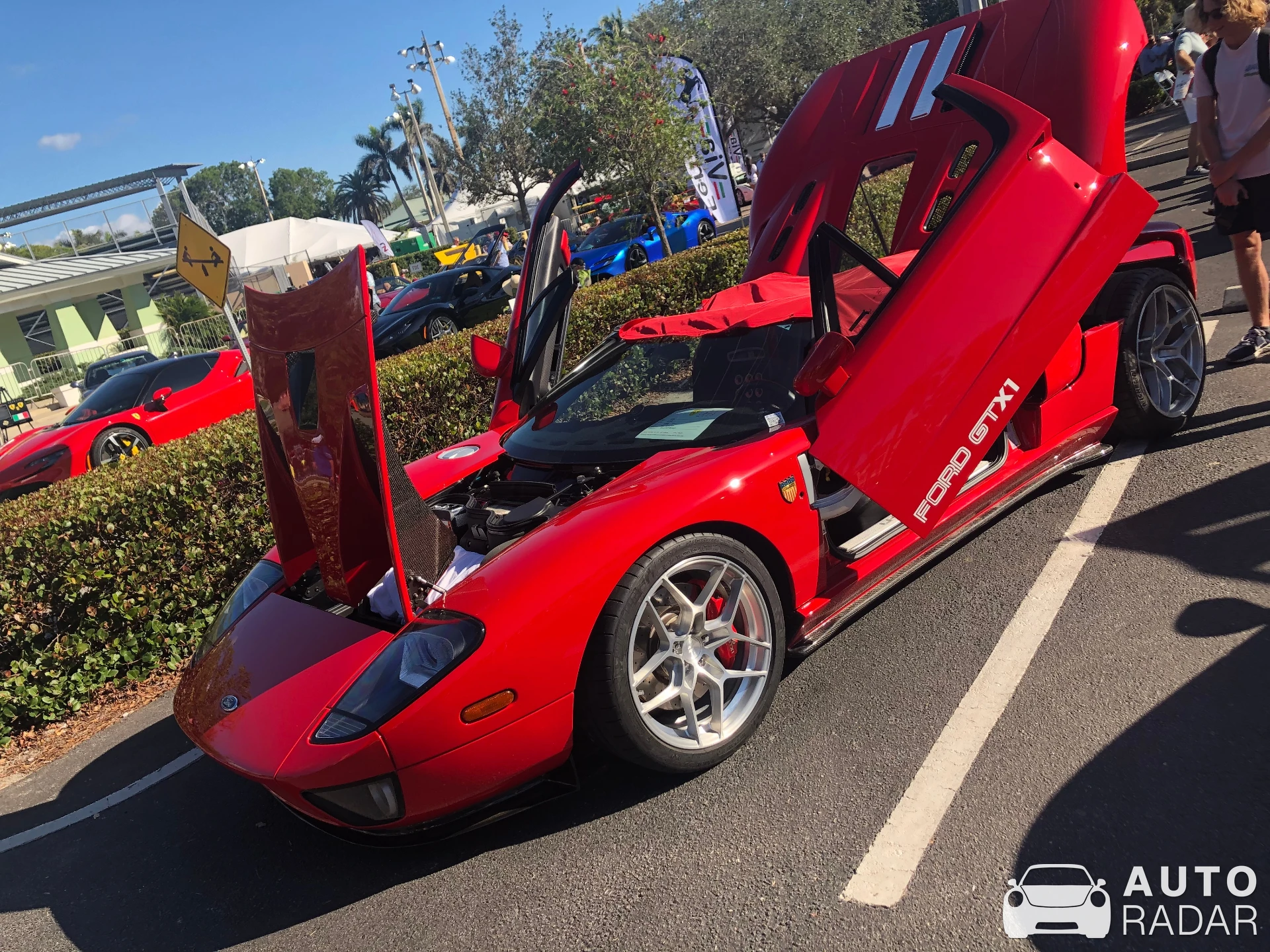 Ford GTX1 spotted in Naples