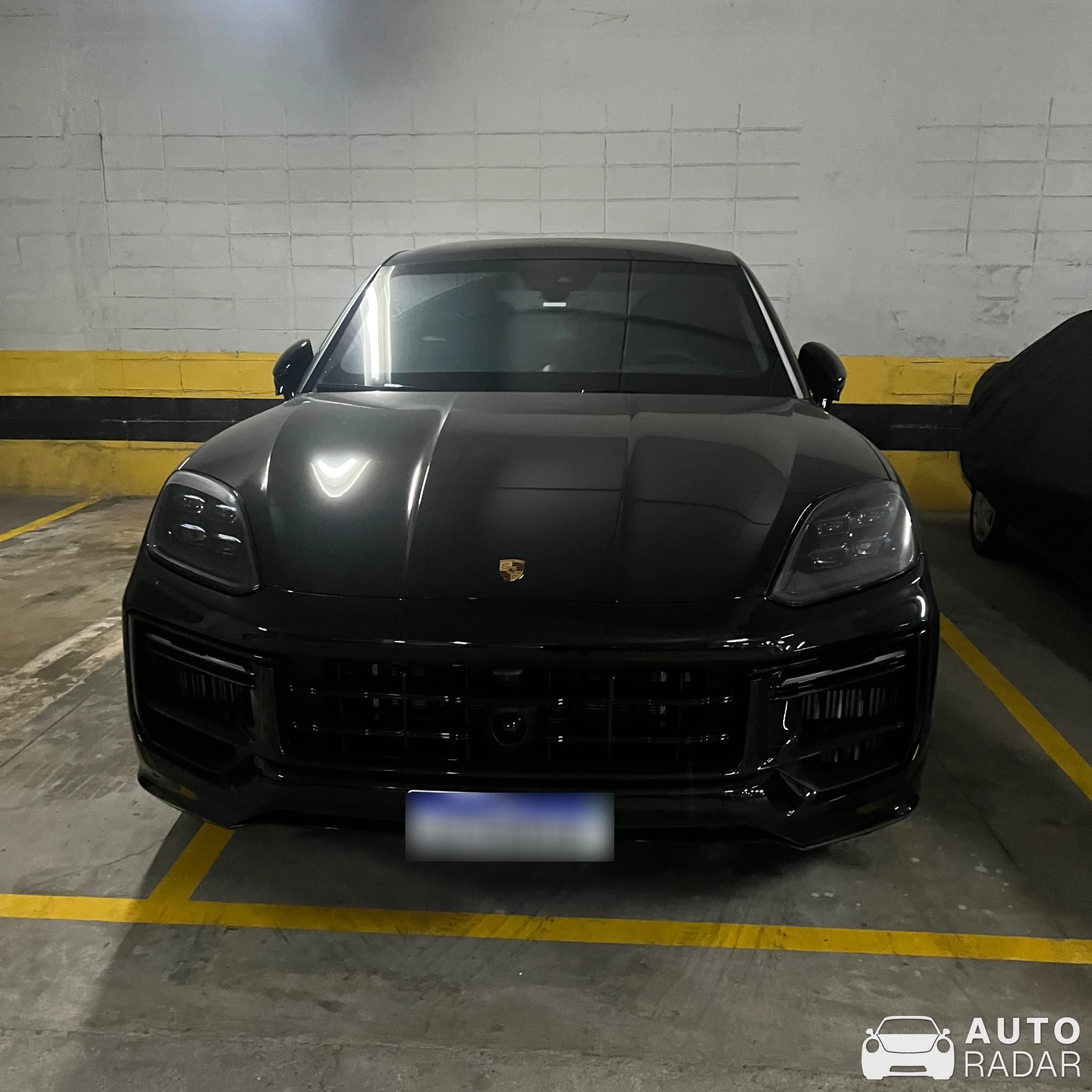 Porsche Cayenne Coupé Turbo S E-Hybrid spotted in Barra da Tijuca, Brazil