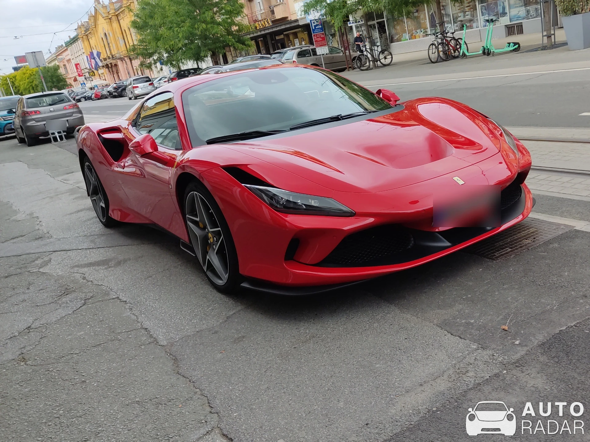 Ferrari F8 Tributo spotted in Osijek