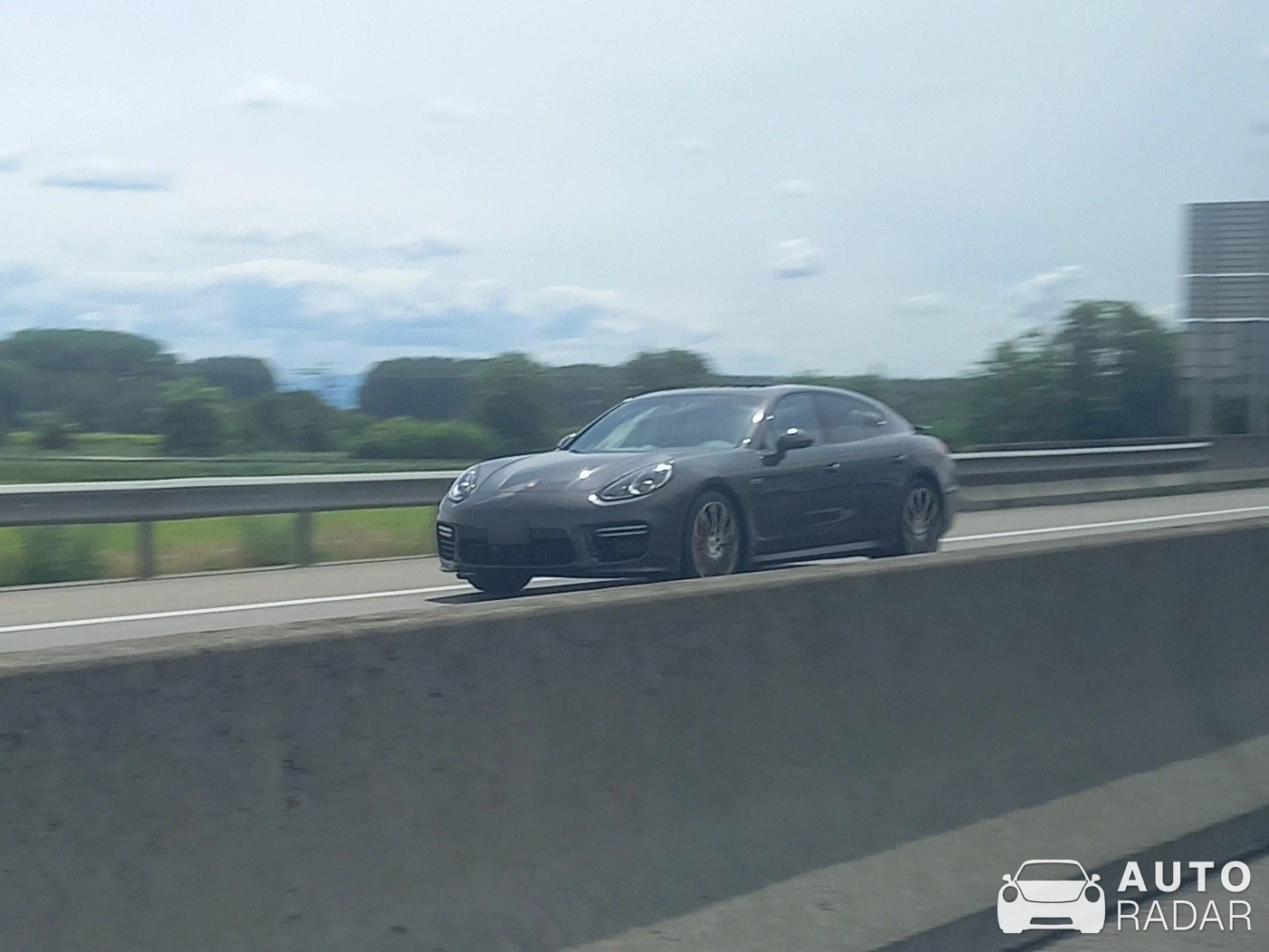 Porsche 970 Panamera S spotted in Neuve-Église