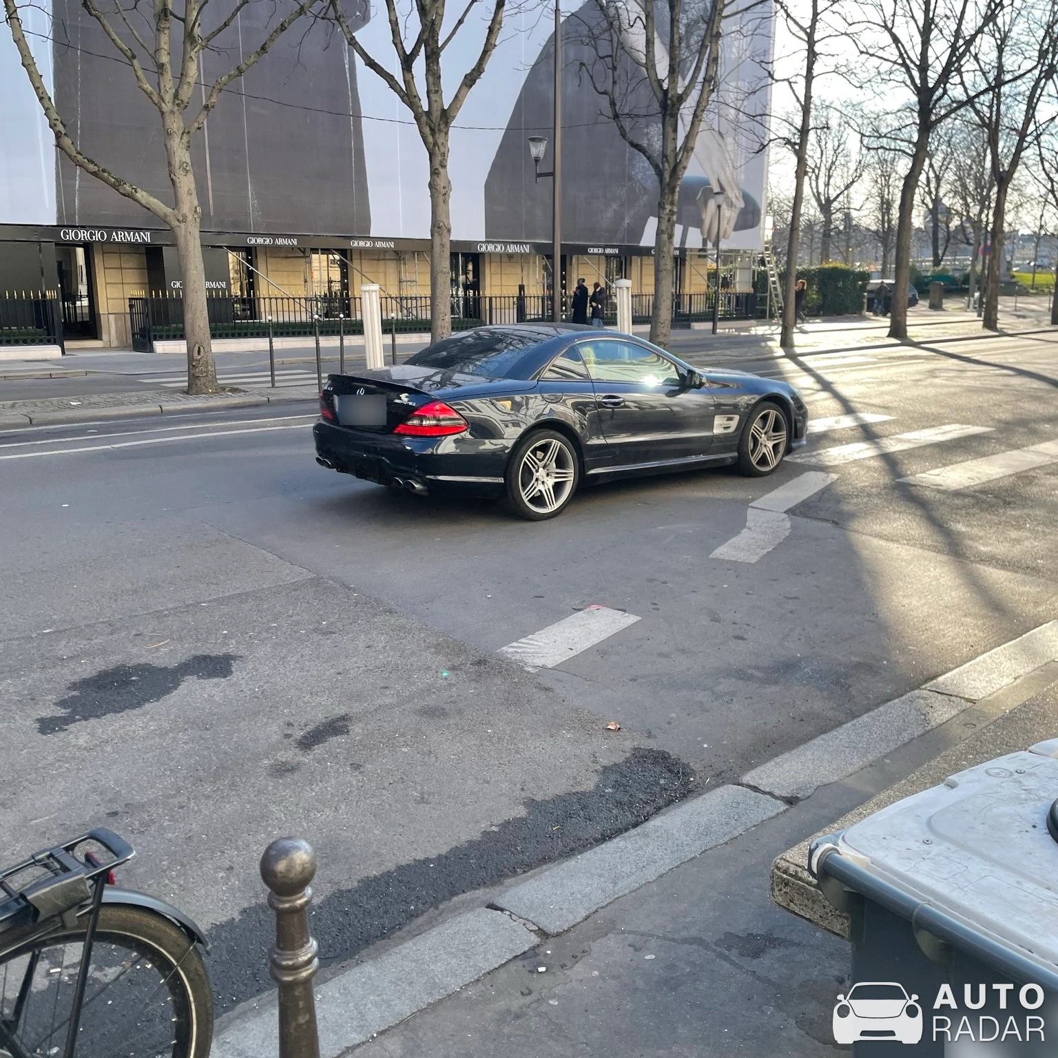 Mercedes-AMG SL 63 R230 spotted in Paris, France