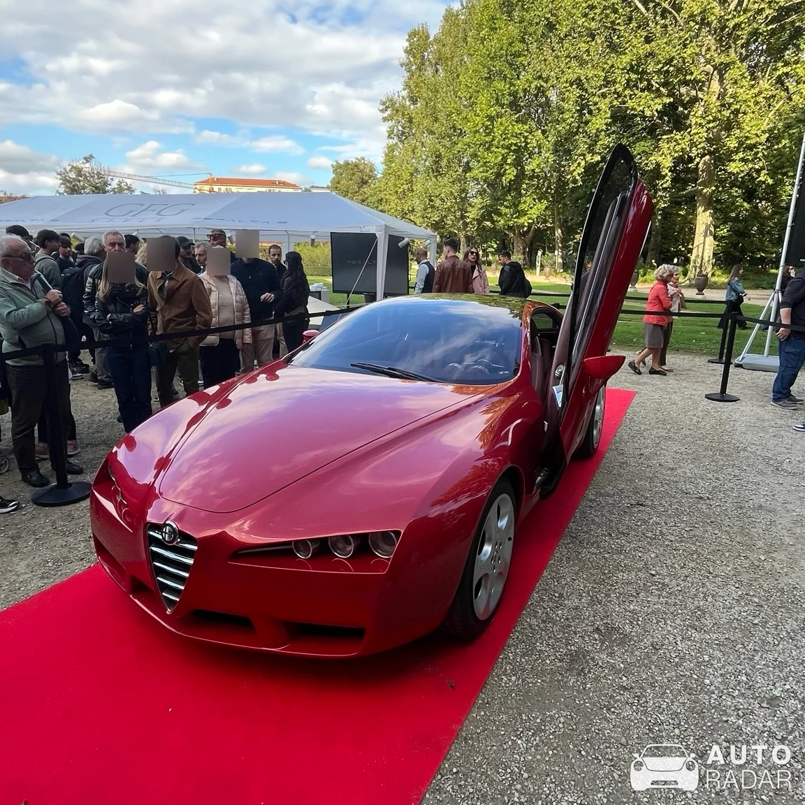 Alfa Romeo Brera Concept spotted in Torino