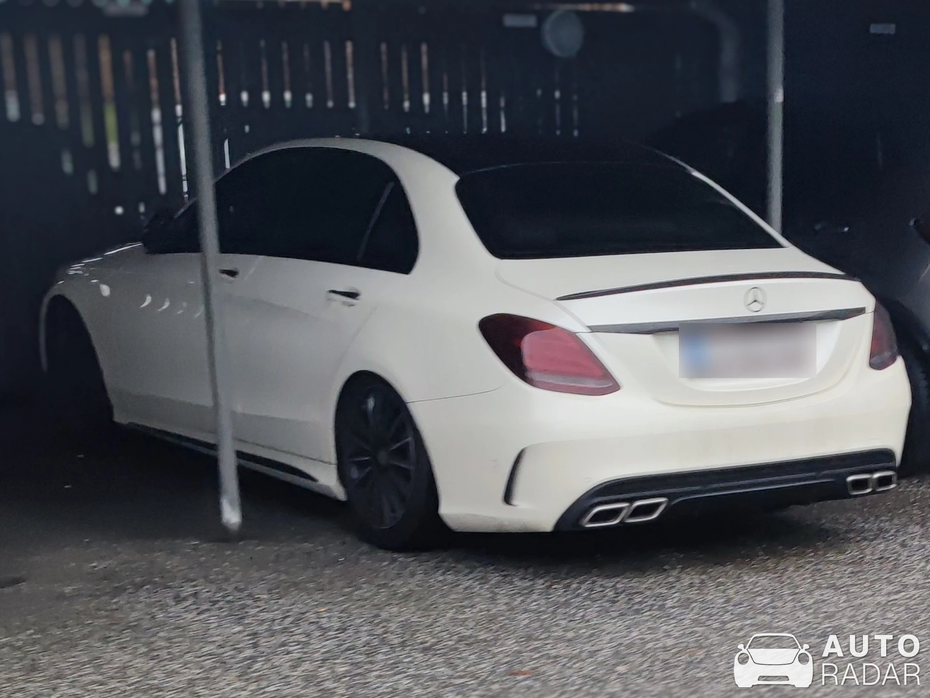Mercedes-AMG C 63 S W205 spotted in Brøndby, Danmark