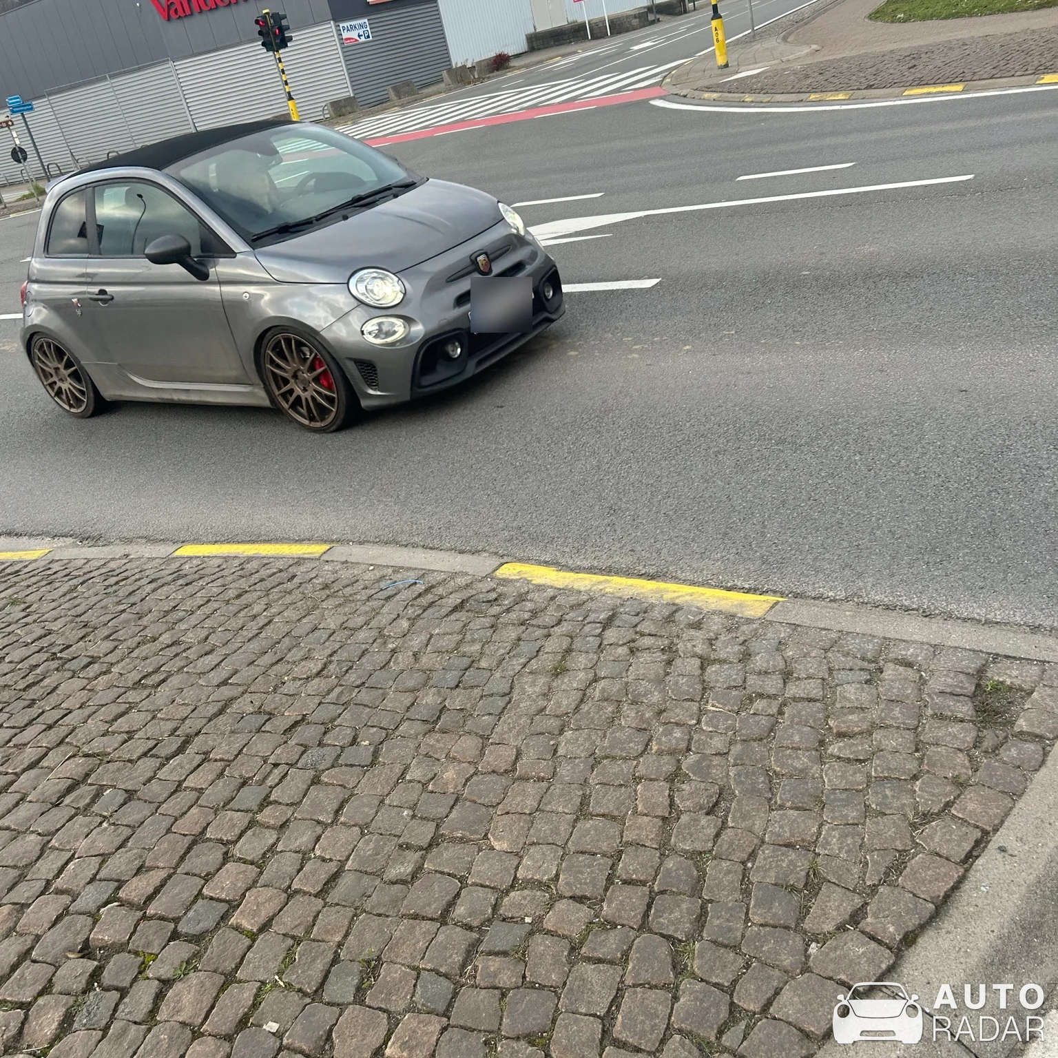 Abarth 595C Italia spotted