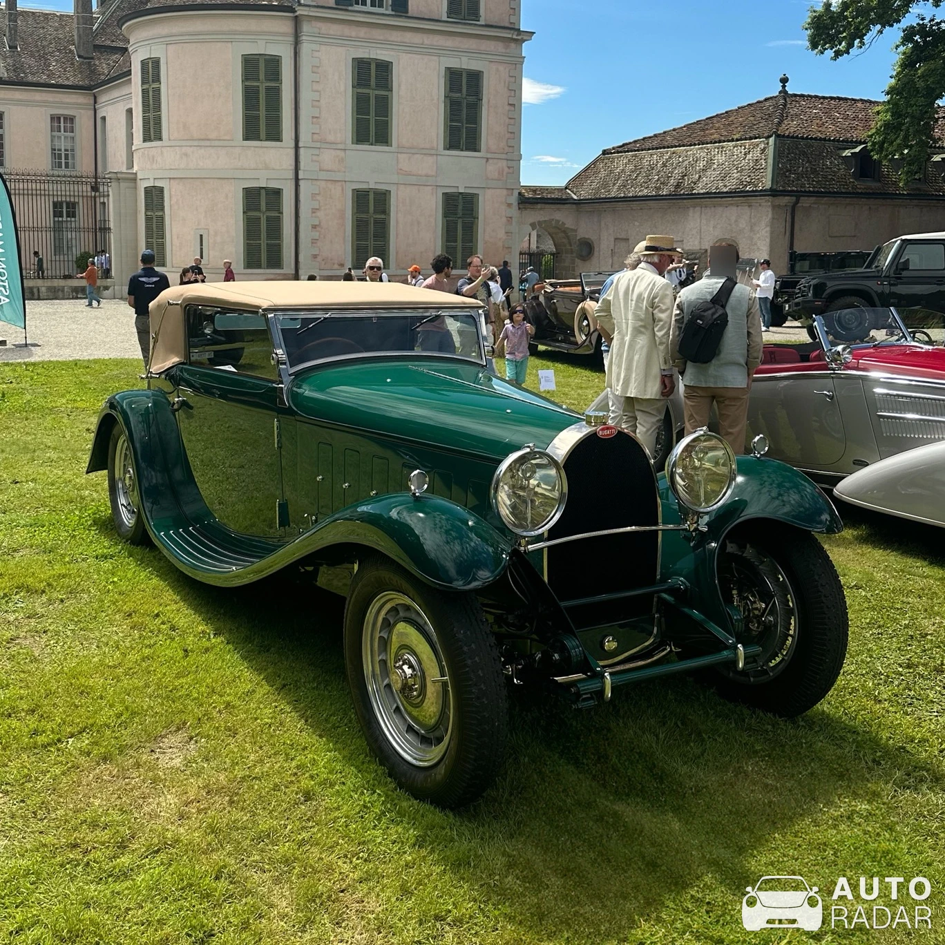 Bugatti Type 46 Cabriolet spotted in Coppet