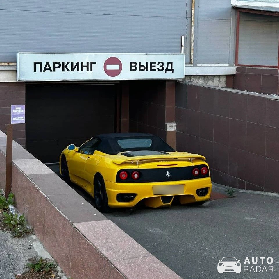Ferrari 360 Spider spotted in Брянск, Россия