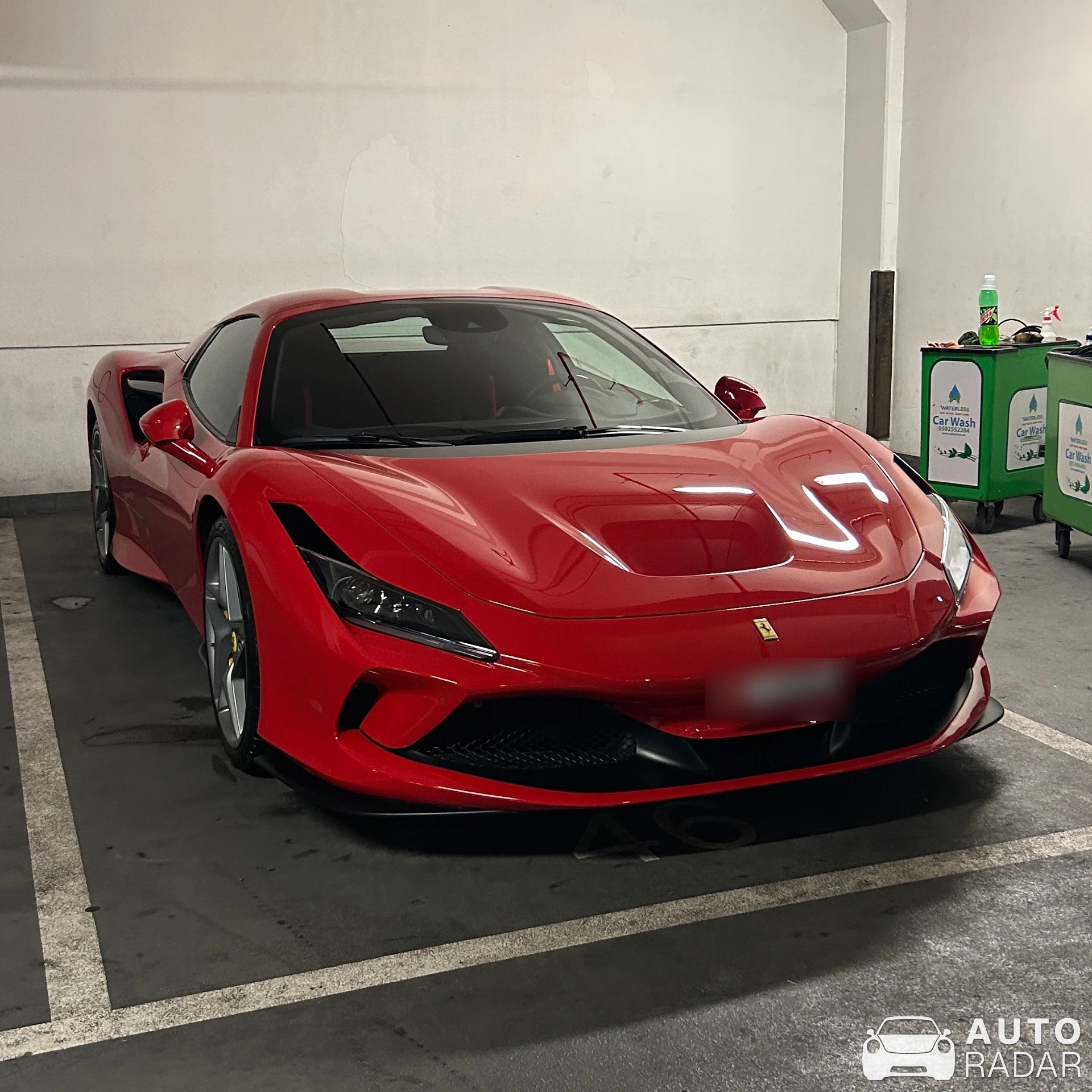 Ferrari F8 Tributo spotted in أبو ظبي, United Arab Emirates
