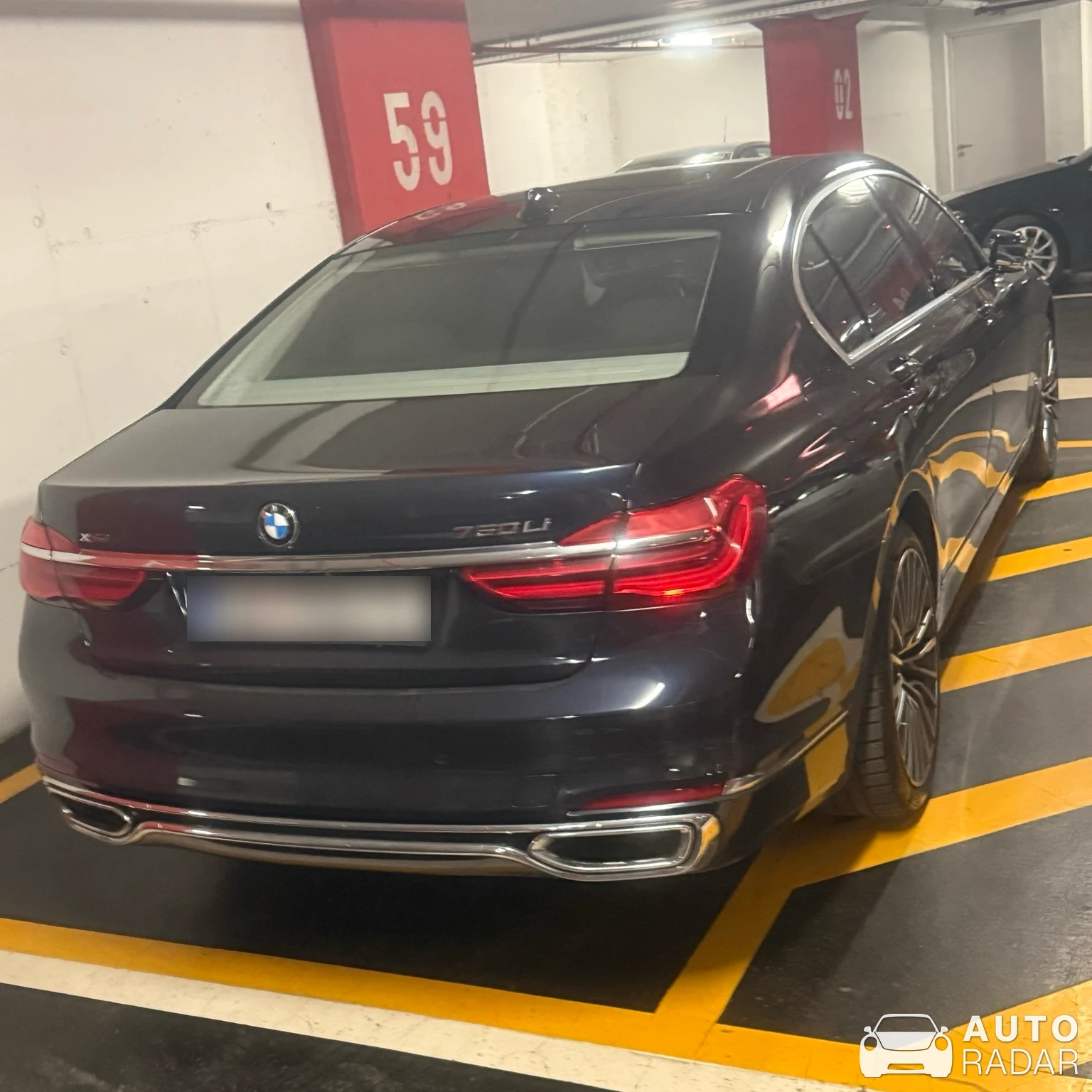 BMW 7 Series G12 spotted in Zagreb