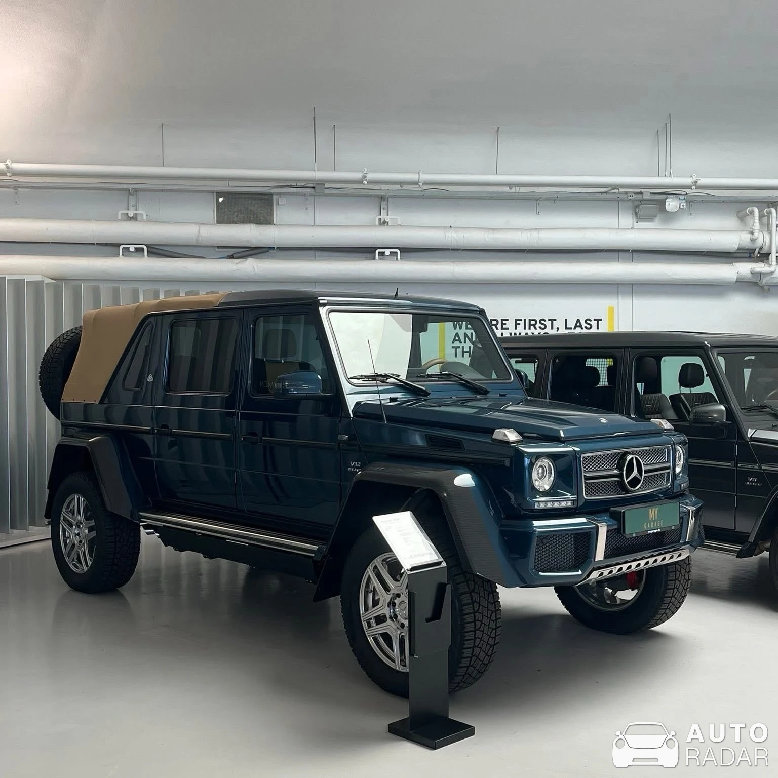 Mercedes-Maybach G 650 Landaulet spotted in Vejle