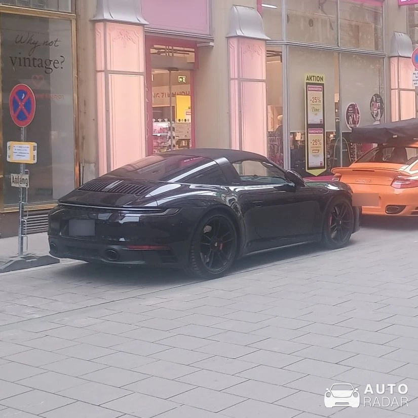 Porsche 992 Targa 4 GTS MkI spotted in Wien