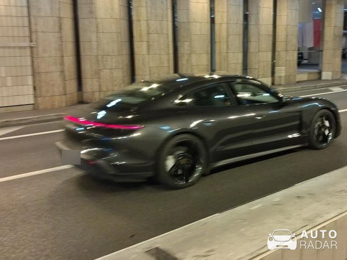 Porsche Taycan spotted in Monaco, Monaco