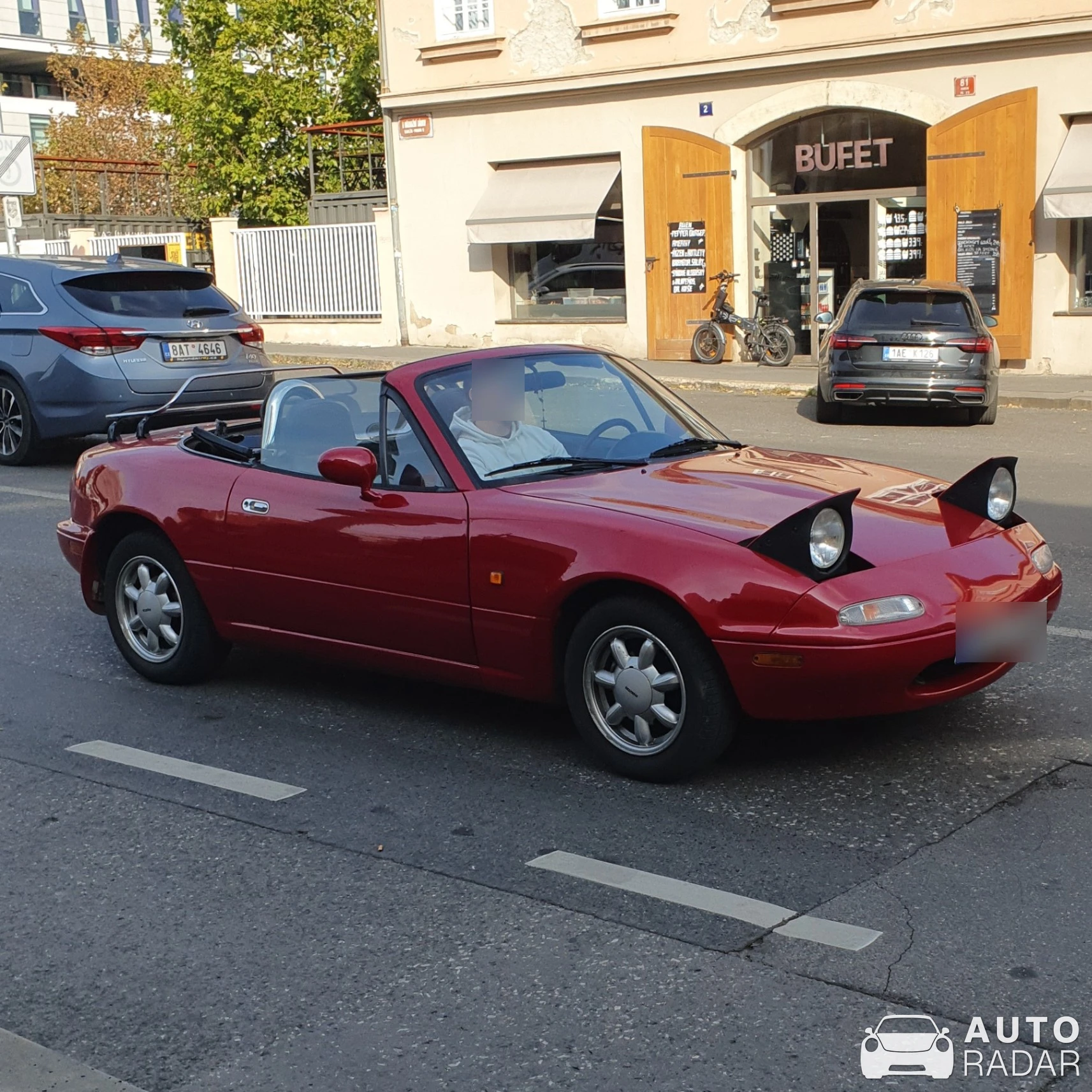 Mazda MX-5 spotted in Praha 8, Czechia